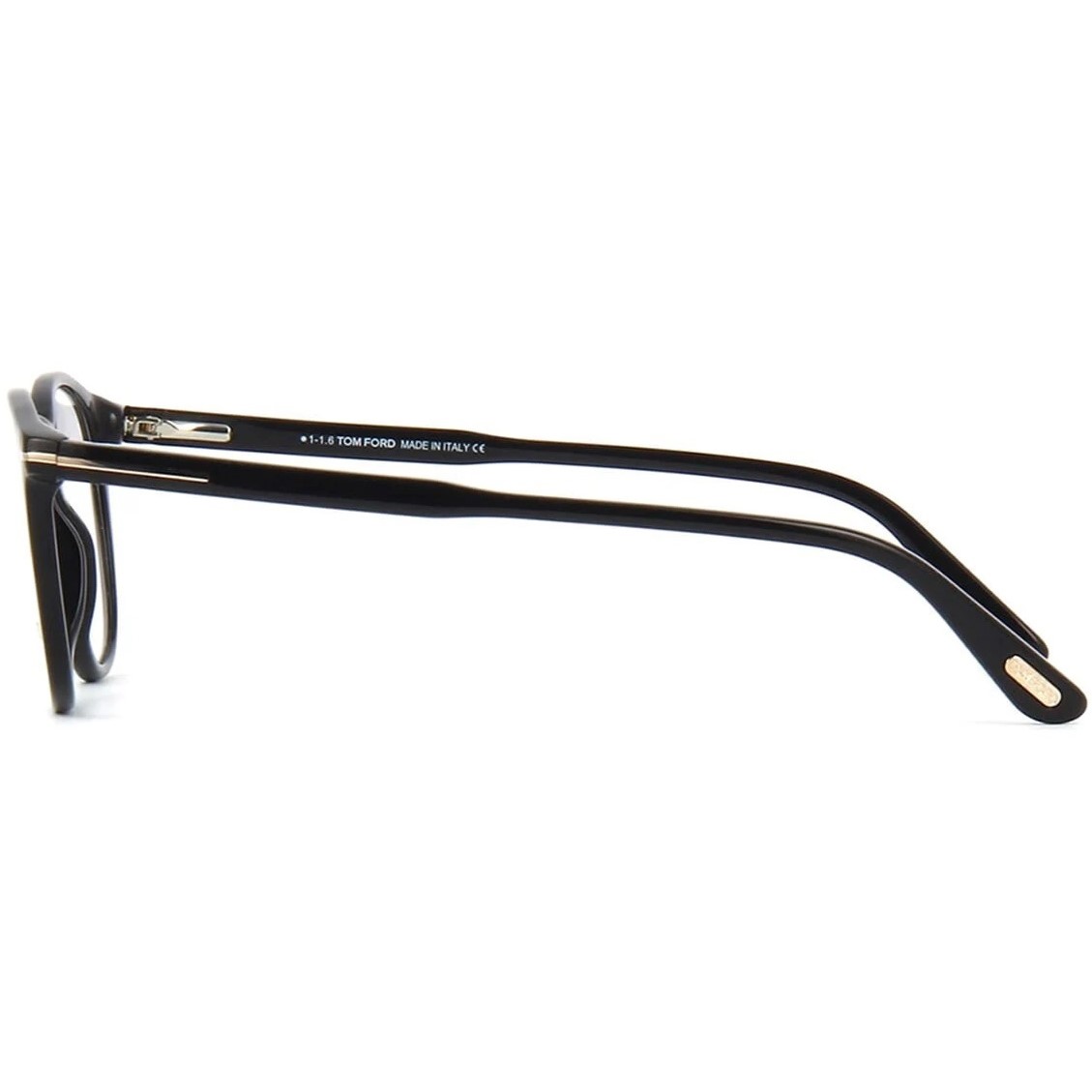 Mắt kính giả cận Tom Ford Optical In Round Shiny Black Frame FT5401 001 2
