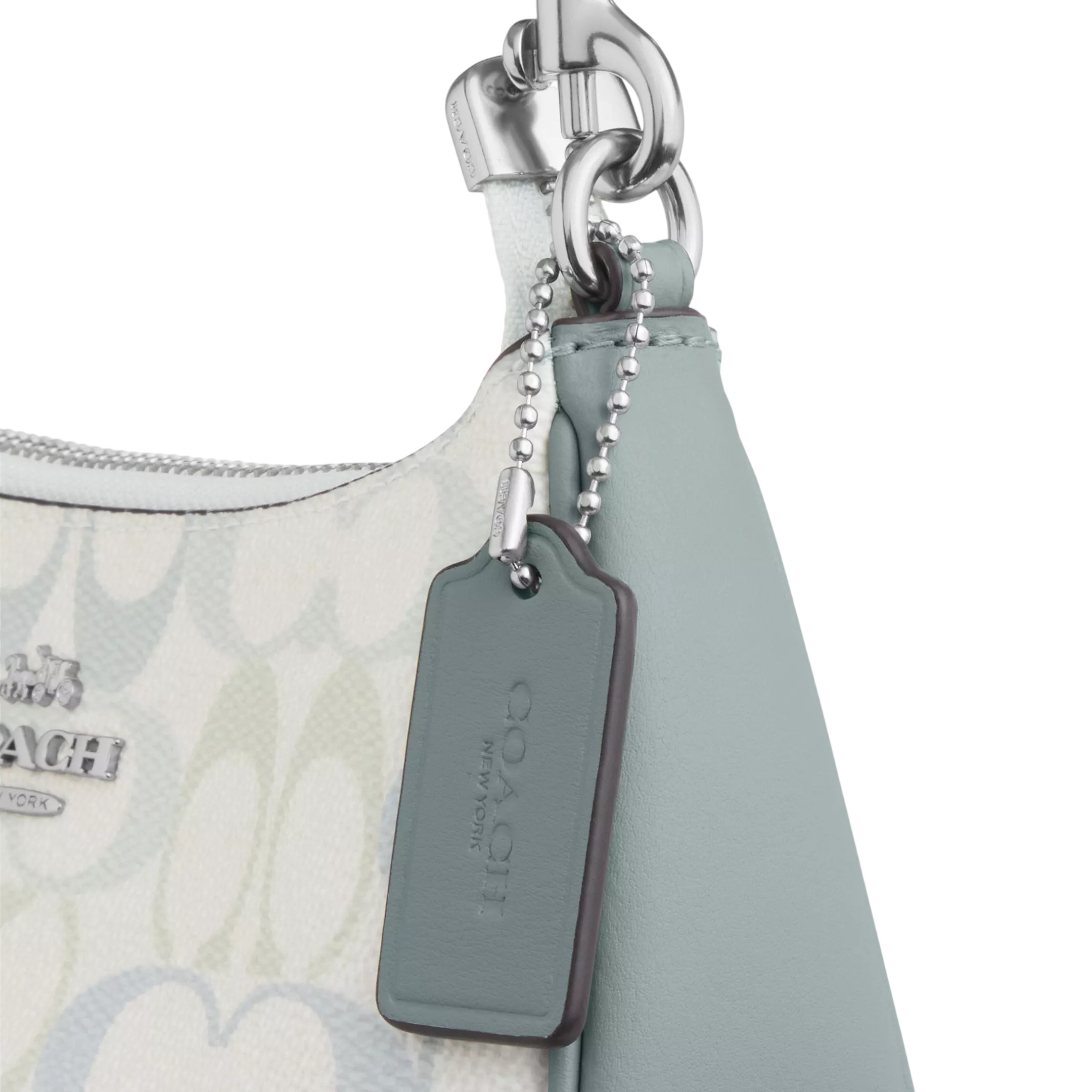 Túi Coach Teri Mini Crossbody Bag In Signature Canvas Chalk Blue CDW52 1