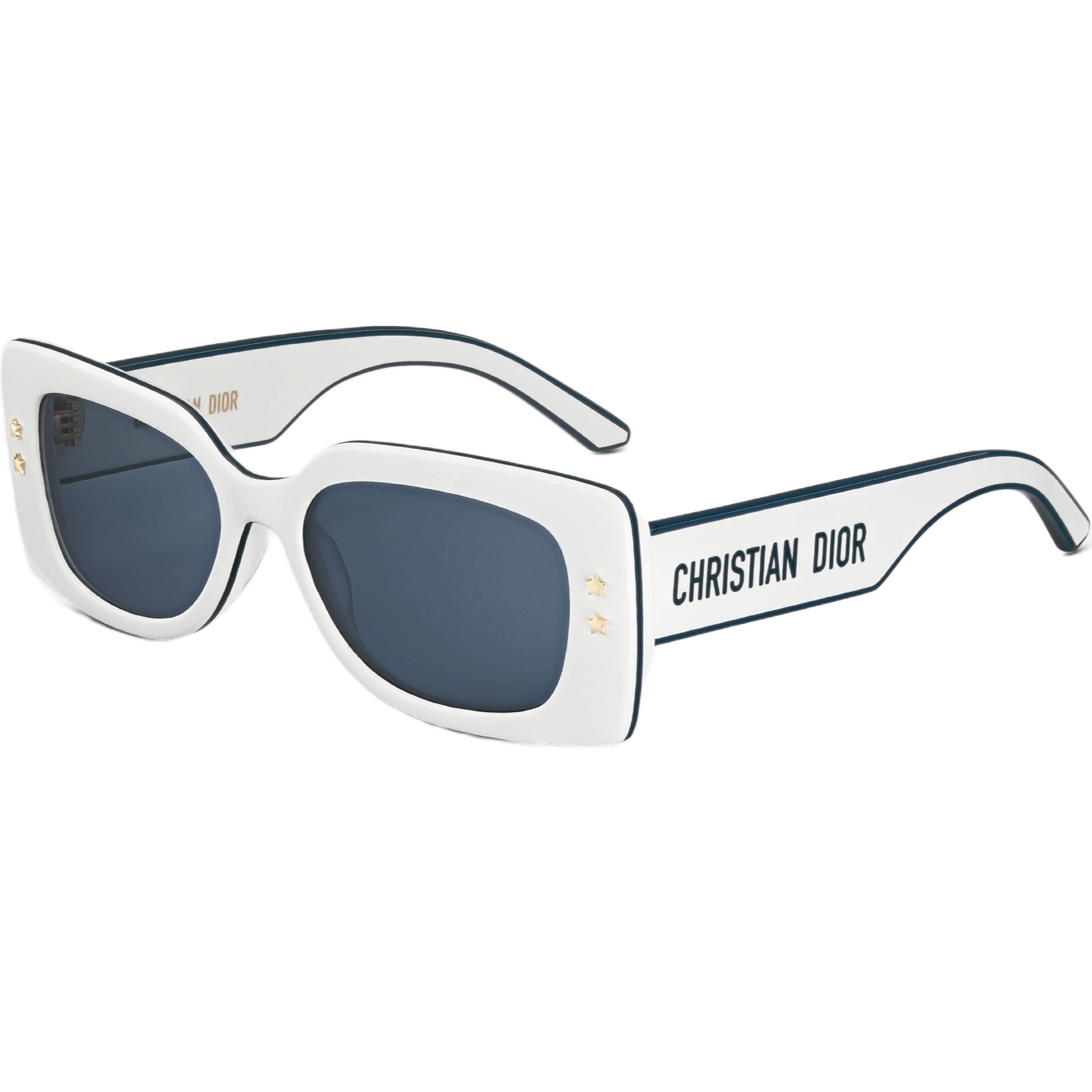 Kính Dior DiorPacific S1U White Rectangular Sunglasses 3