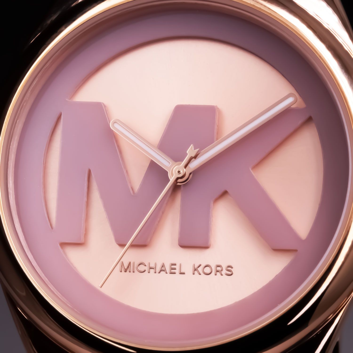 ĐỒNG HỒ NỮ MICHAEL KORS RUNWAY JANELLE ROSE GOLD PINK SILICONE WATCH MK7139 2