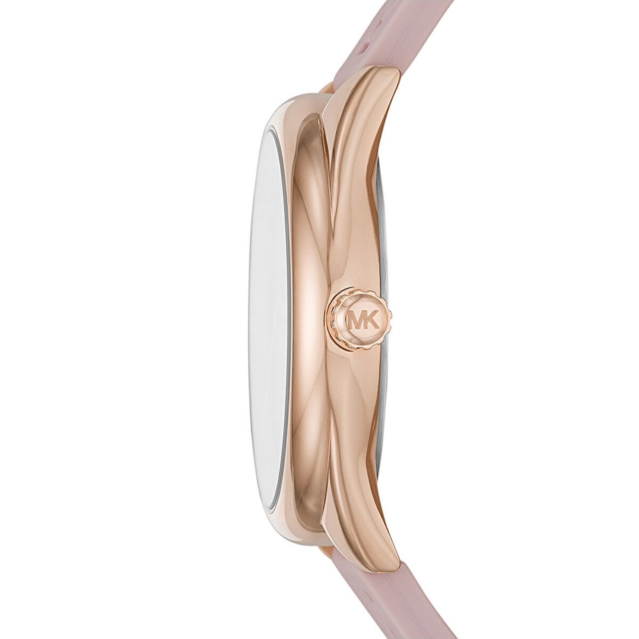 ĐỒNG HỒ NỮ MICHAEL KORS RUNWAY JANELLE ROSE GOLD PINK SILICONE WATCH MK7139 6