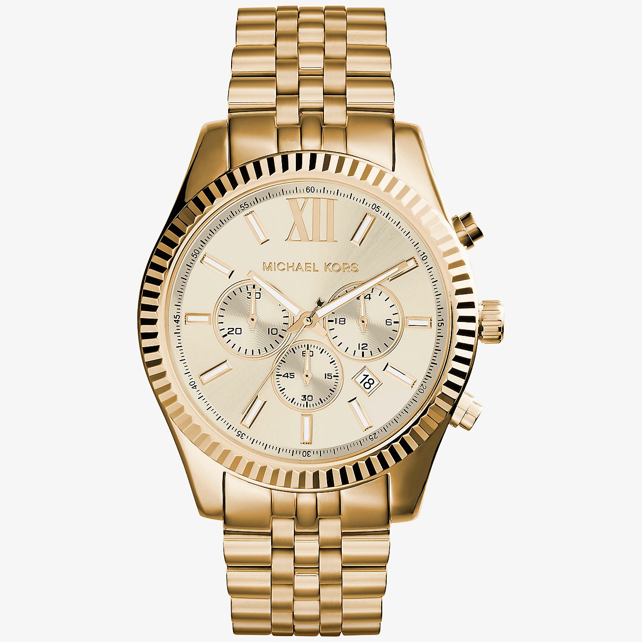 Đồng hồ nam Michael Kors Lexington Gold Tone Watch MK8281 8