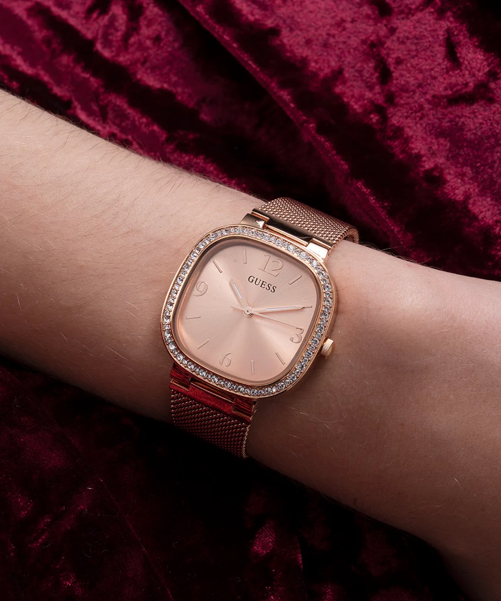 Đồng hồ nữ Guess Ladies Rose Gold Tone Analog Watch GW0354L3 3