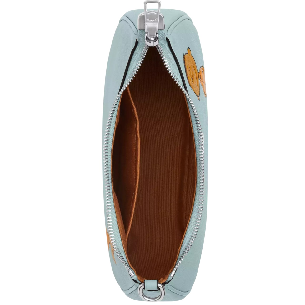 Túi Coach X Peanuts Teri Shoulder Bag With Franklin Light Blue Multi CBJ80 3