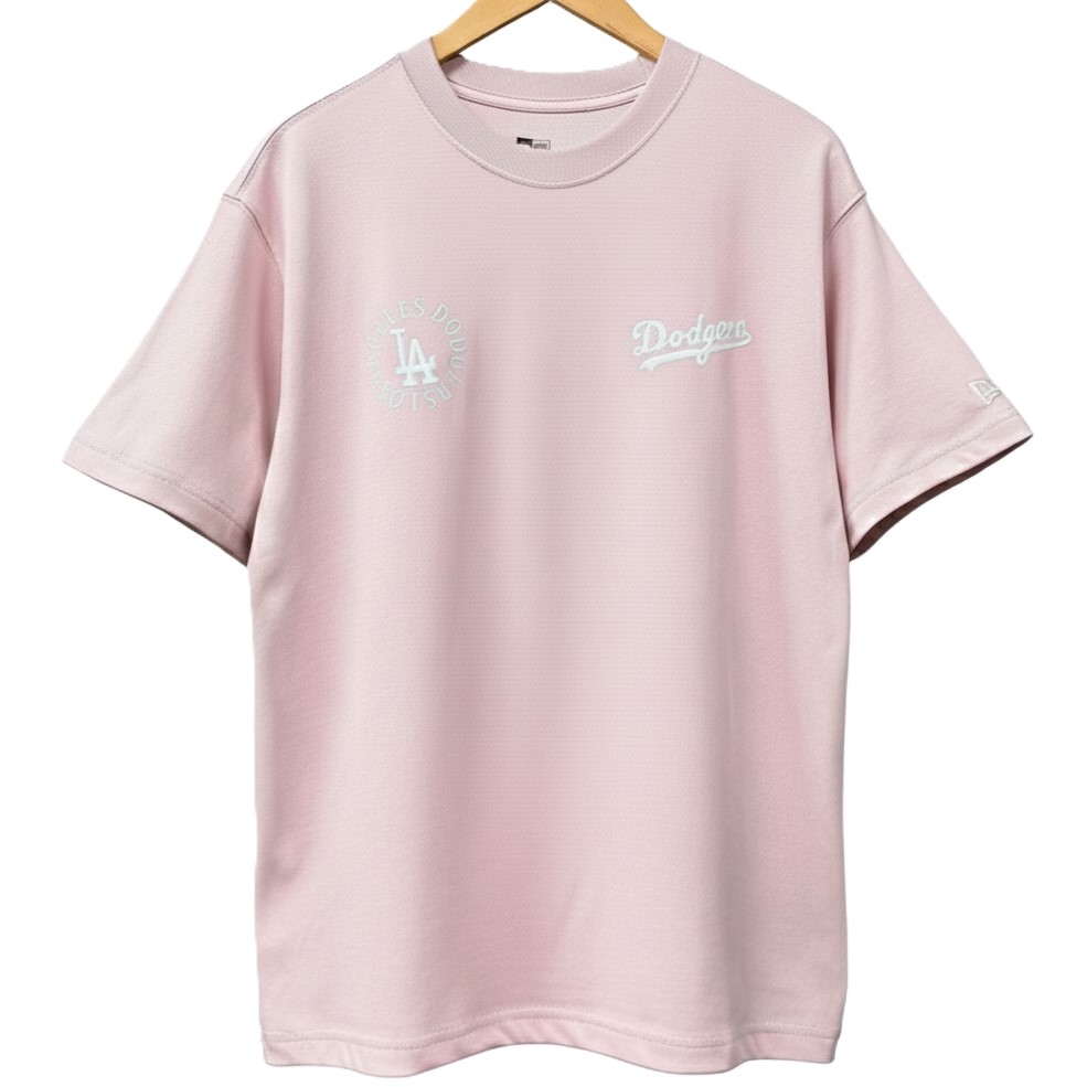 Áo Thun nữ New Era La Dodgers Mini Logo Pink T-Shirt 2