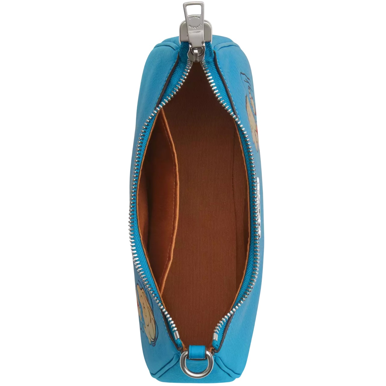 Túi Coach X Peanuts Teri Shoulder Bag With Linus Parrot Blue Multi CBM31 4