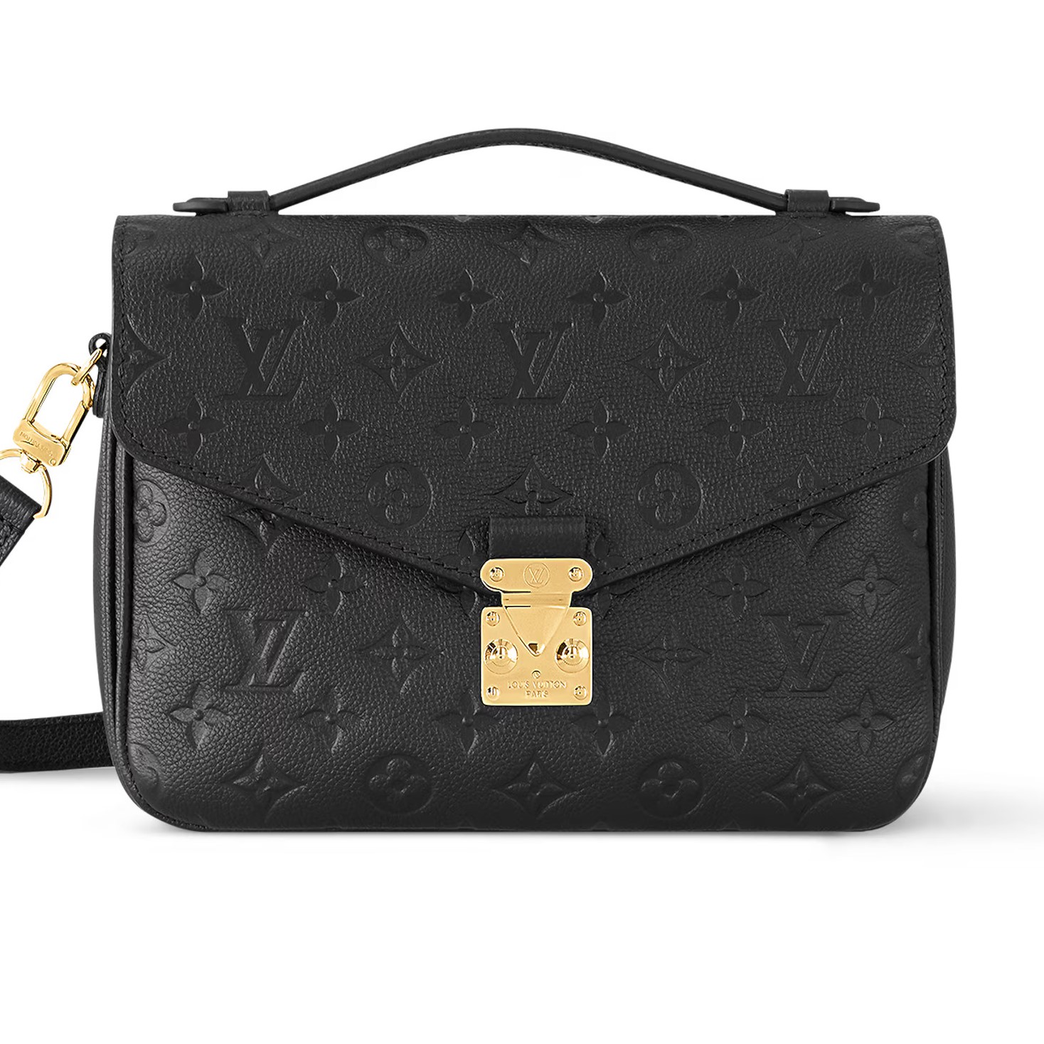Túi LV nữ Louis Vuitton Pochette Métis Monogram Empreinte Black M41487 4