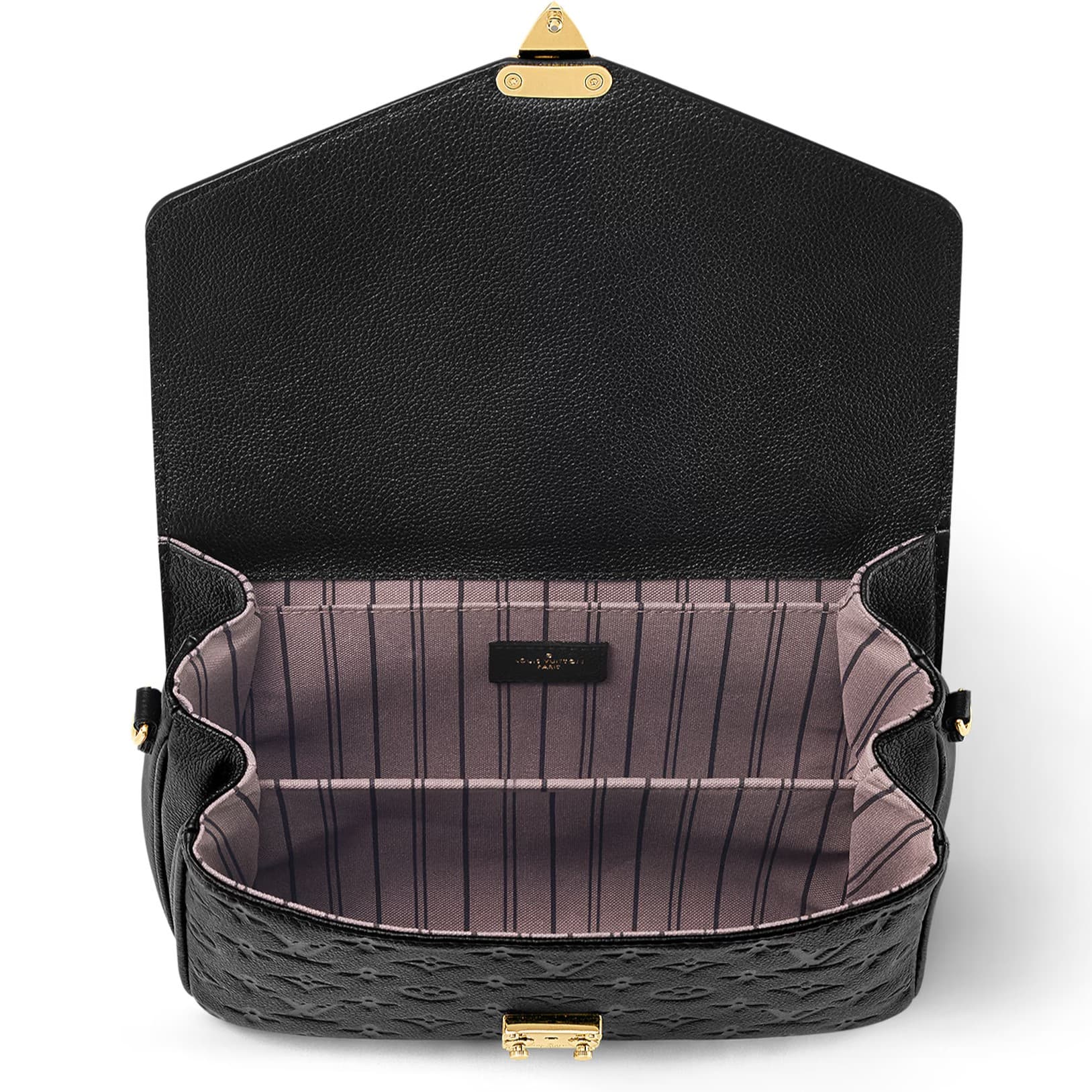 Túi LV nữ Louis Vuitton Pochette Métis Monogram Empreinte Black M41487 6