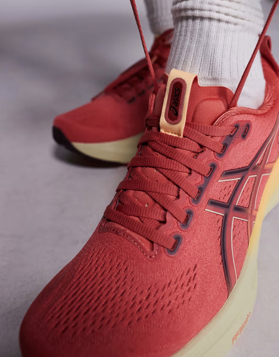 Giày Asics Nữ Gel-Kayano 32 Running Shoes Dark Pink Clay 1012B838-700 3