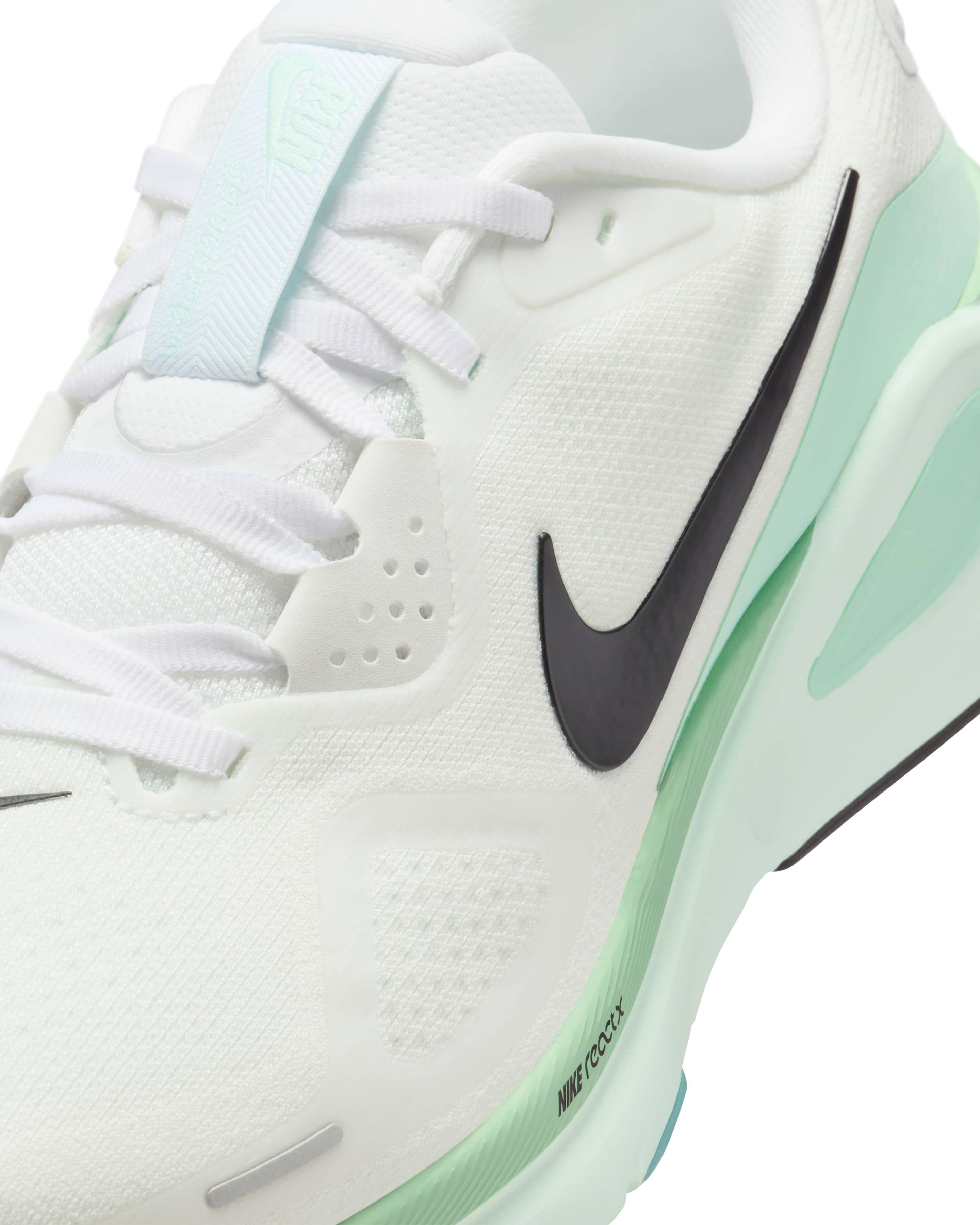 Giày Nike Structure 26 Road Running Shoes White Barely Green HJ1101-100 7