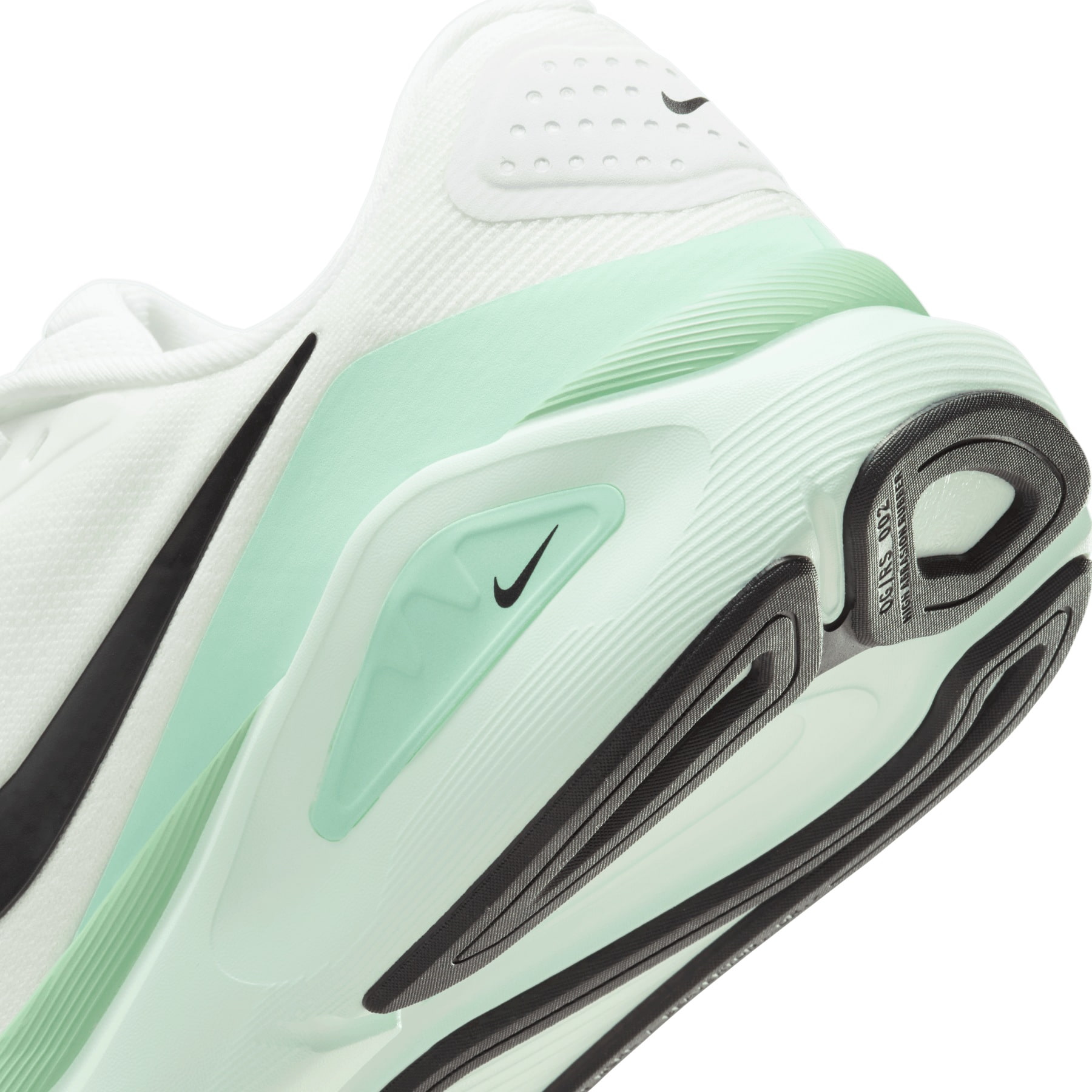 Giày Nike Structure 26 Road Running Shoes White Barely Green HJ1101-100 9