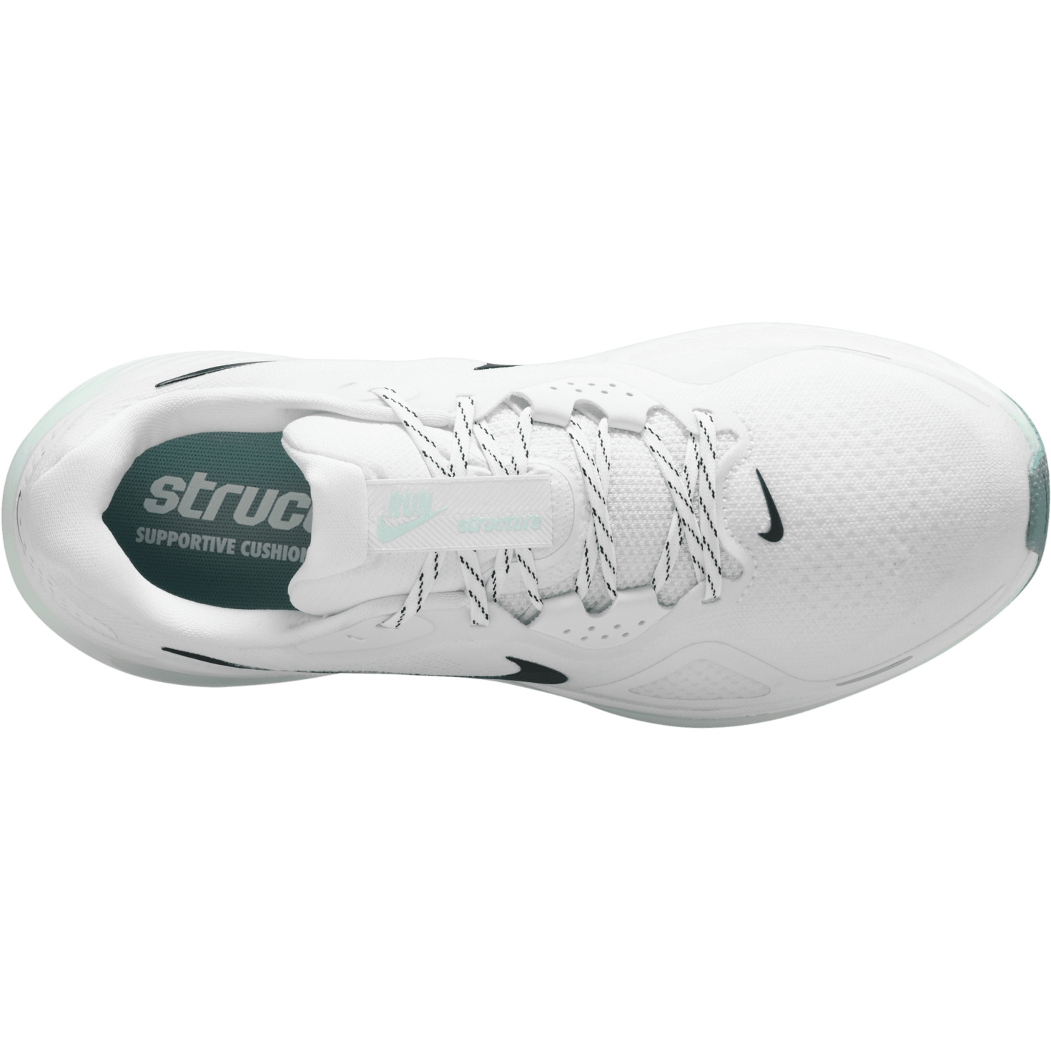 Giày Nike Structure 26 Road Running Shoes White Barely Green HJ1101-100 12