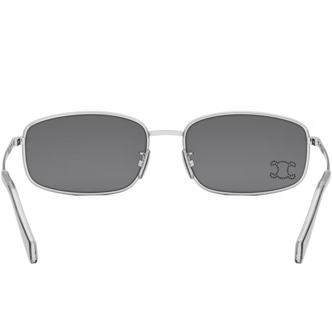 Mắt kính Celine Triomphe Shiny Palladium Smoke CL40285U 4