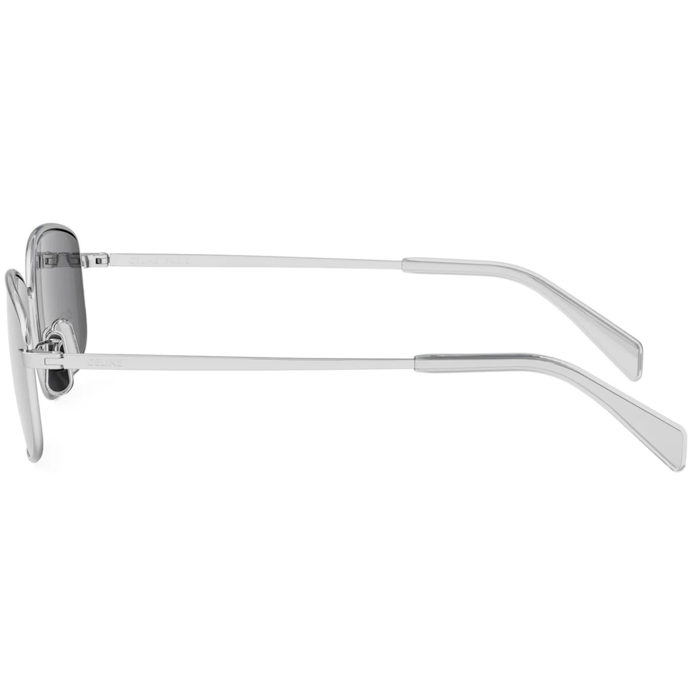 Mắt kính Celine Triomphe Shiny Palladium Smoke CL40285U 12