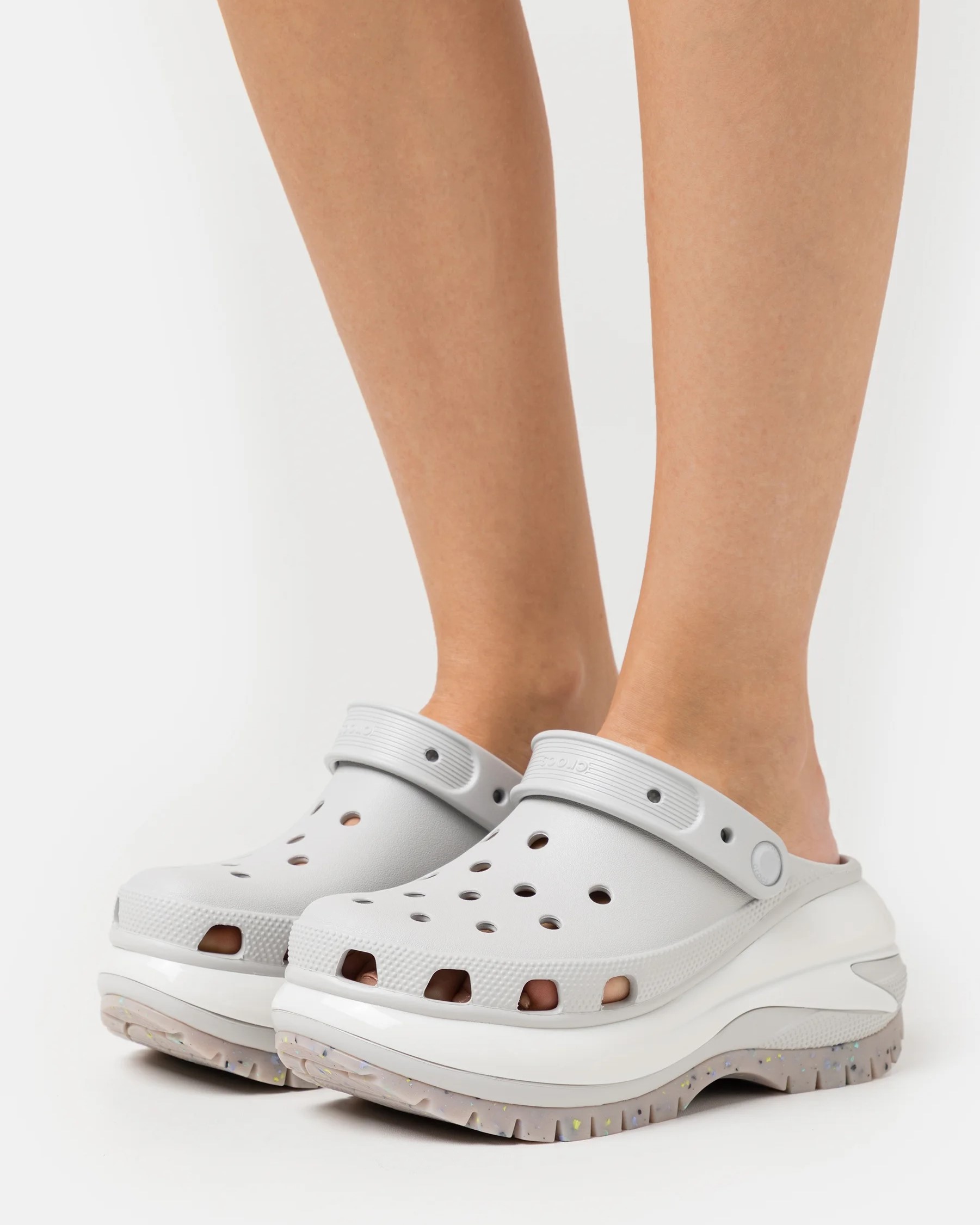 Dép Crocs Classic Mega Crush Clogs Atmosphere Multi 10