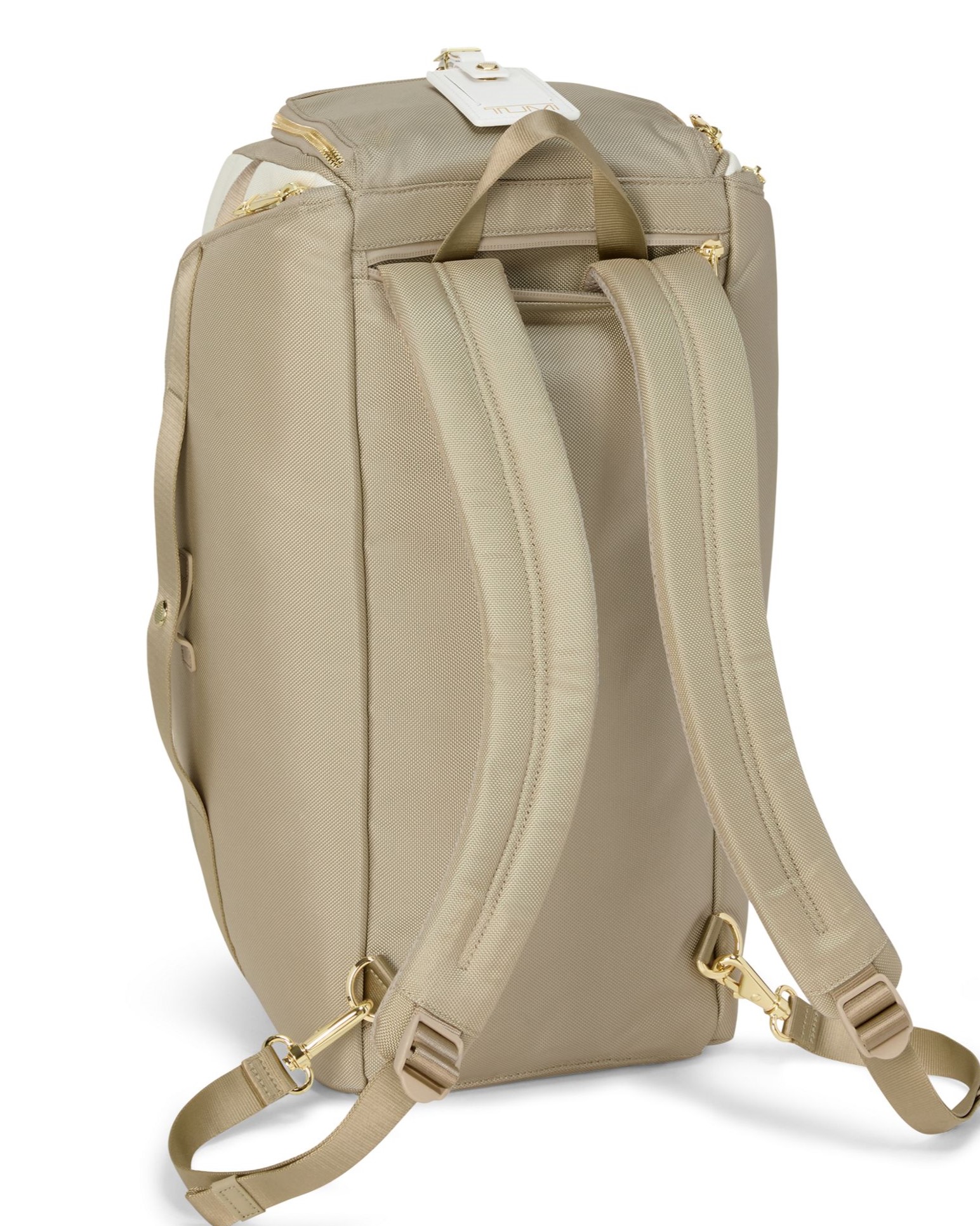 TÚI BALO TUMI SPORT GOLF DUFFEL BALLISTIC NYLON OFF WHITE TAN 7