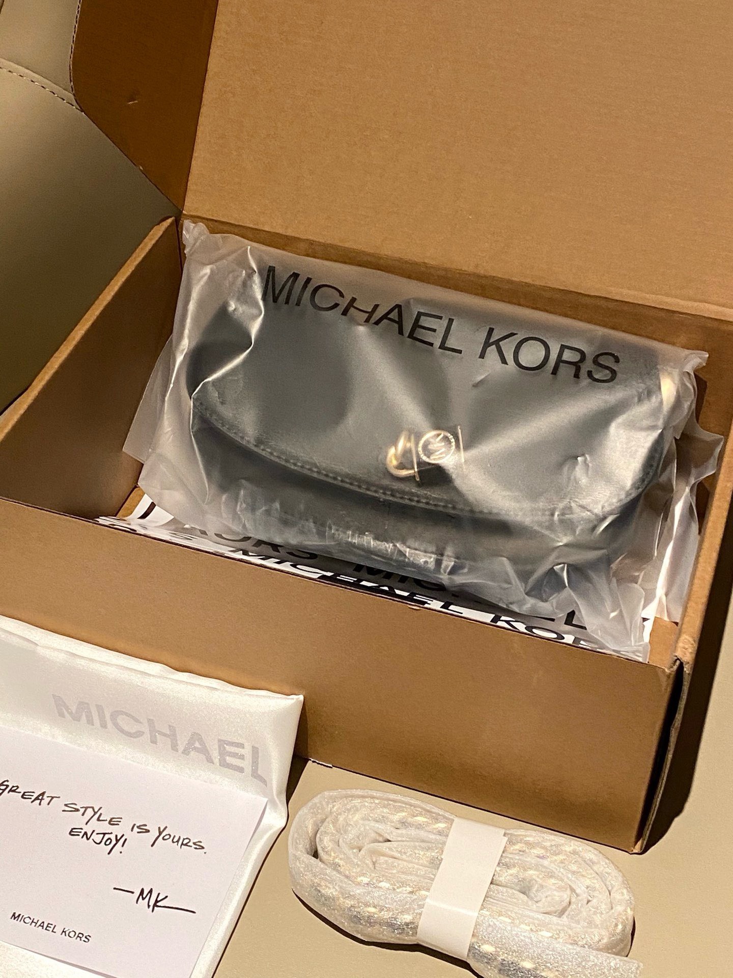 TÚI XÁCH NỮ MICHAEL KORS MILA SMALL LEATHER SHOULDER BAG 30F3GIMM1L 8