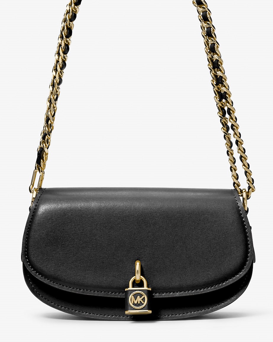 TÚI XÁCH NỮ MICHAEL KORS MILA SMALL LEATHER SHOULDER BAG 30F3GIMM1L 4