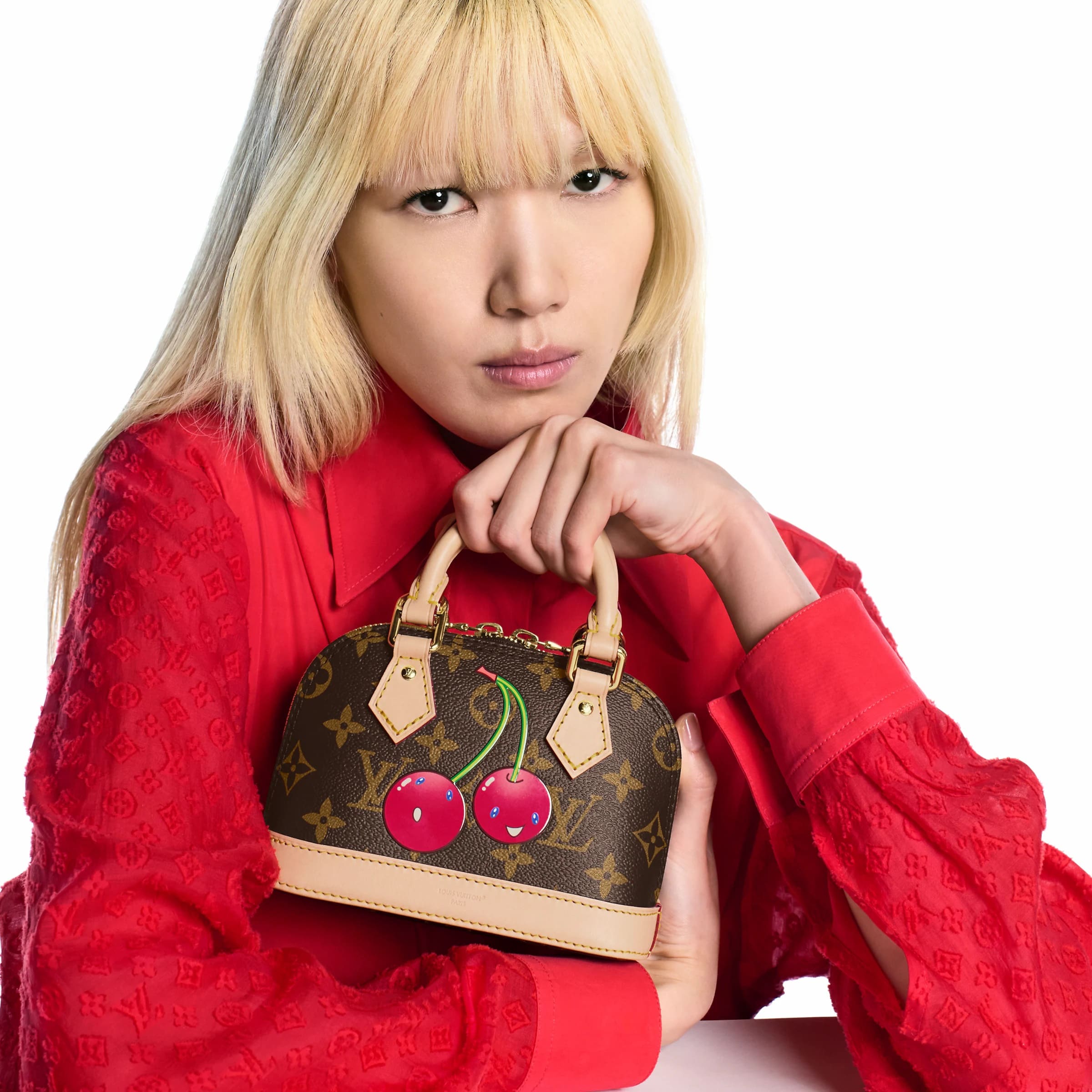 Túi Louis Vuitton LV x TM Cherry Alma Nano M13416 5