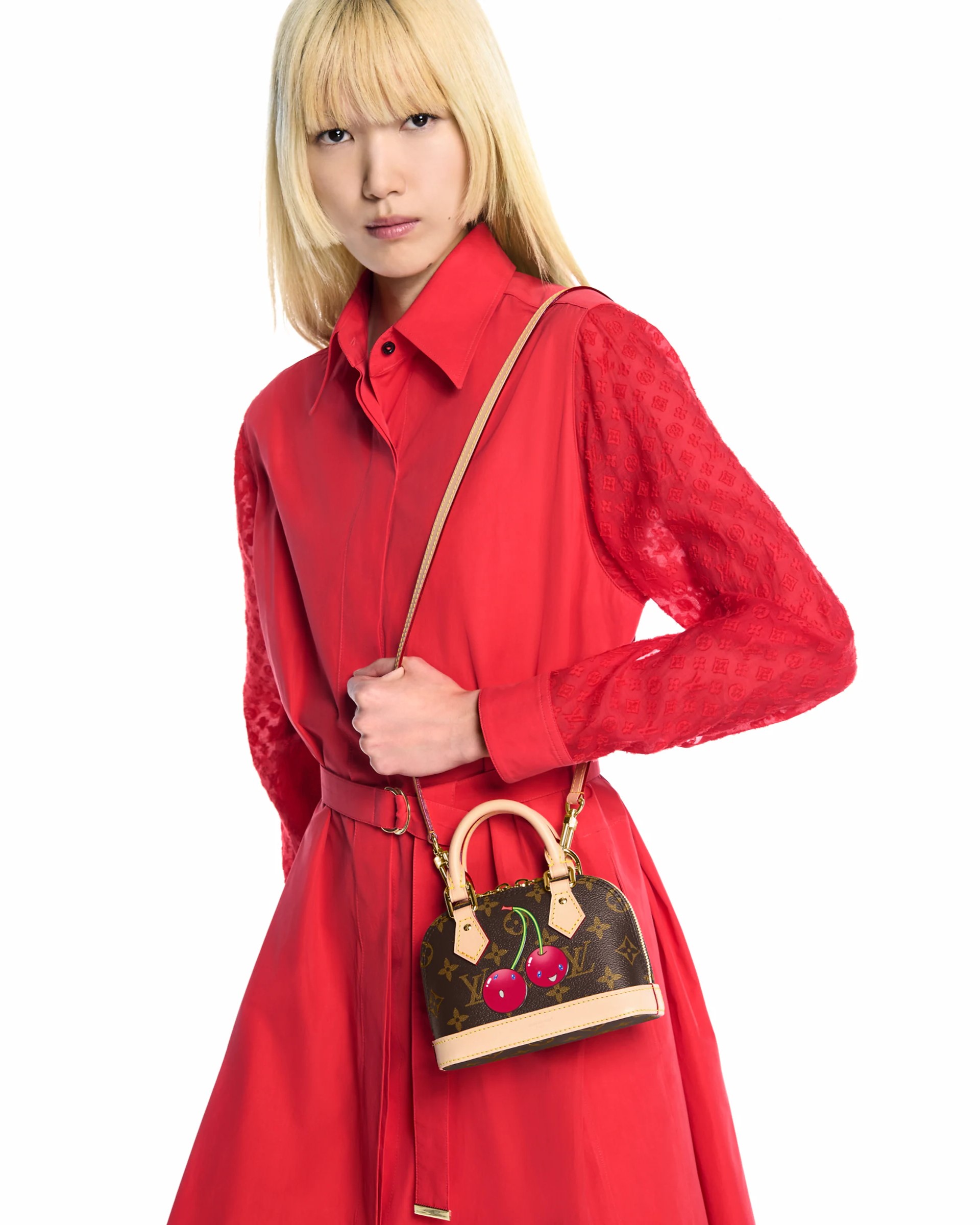Túi Louis Vuitton LV x TM Cherry Alma Nano M13416 8