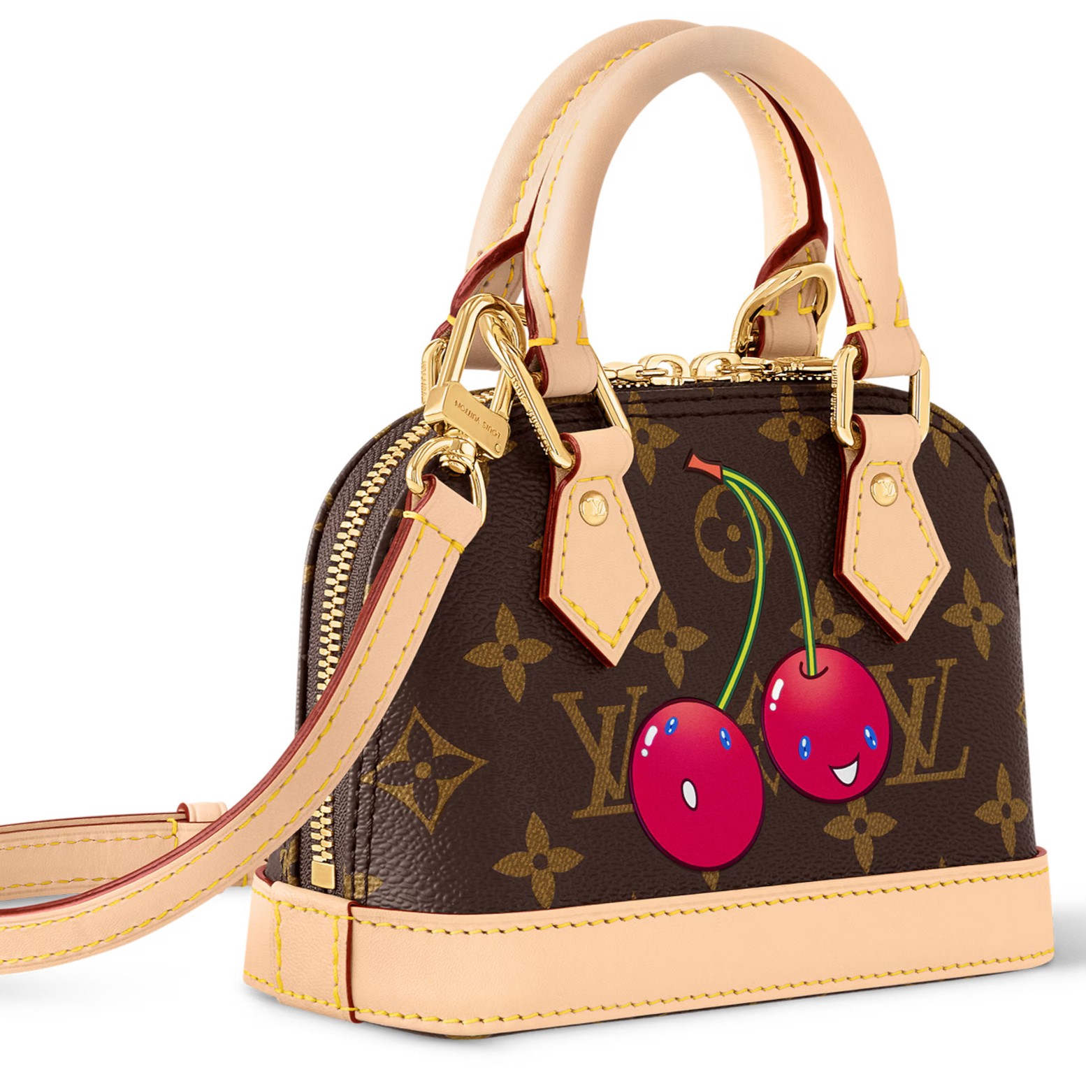 Túi Louis Vuitton LV x TM Cherry Alma Nano M13416 9