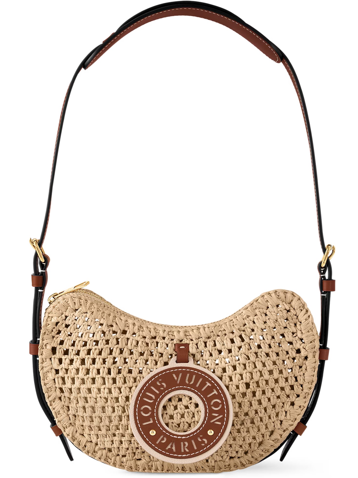 Túi cói LV Louis Vuitton By The Pool Croissant MM 3