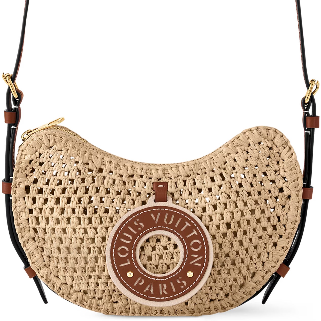 Túi cói LV Louis Vuitton By The Pool Croissant MM 4