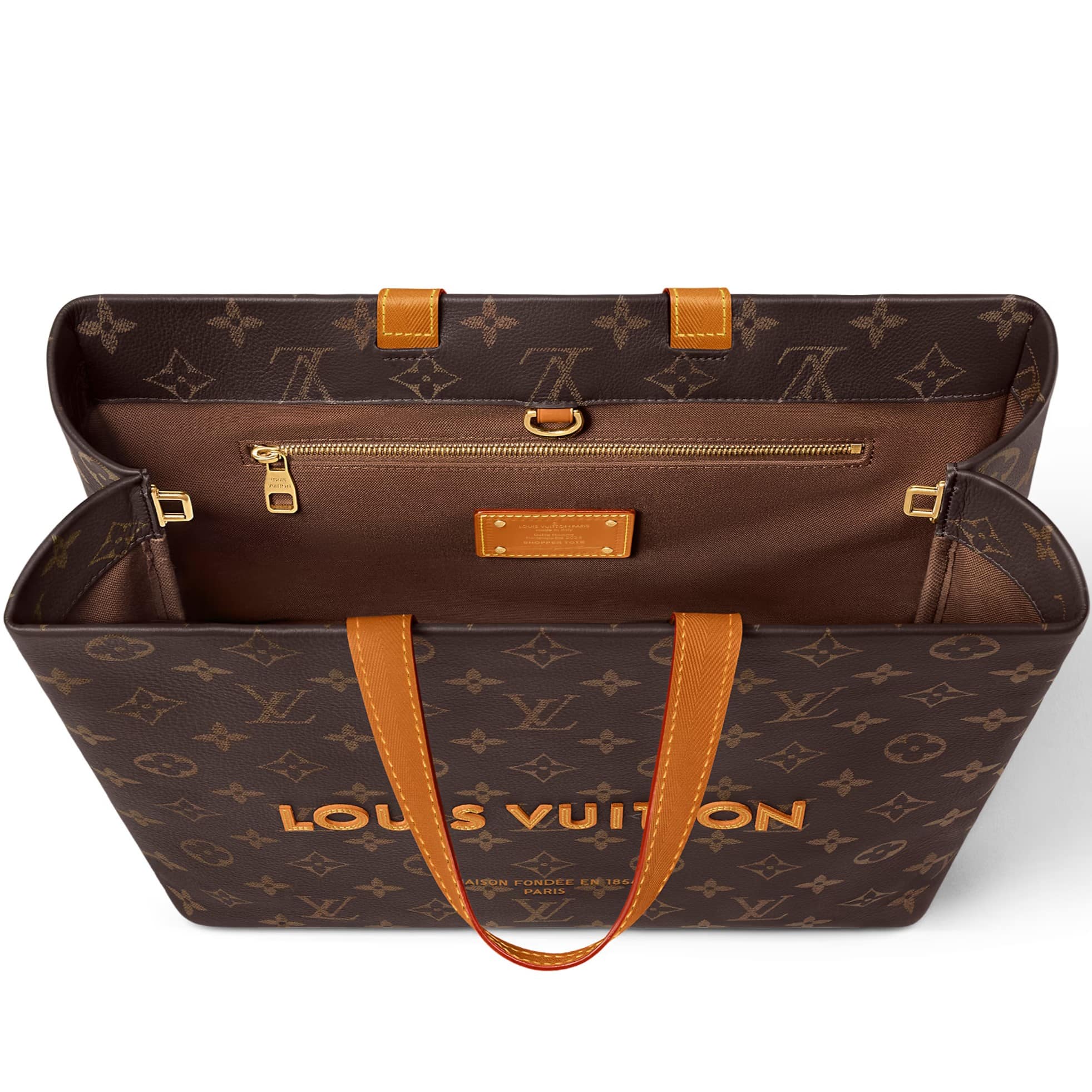 Túi Louis Vuitton Shopper Tote MM Autres Cuirs Monogram Canvas 2