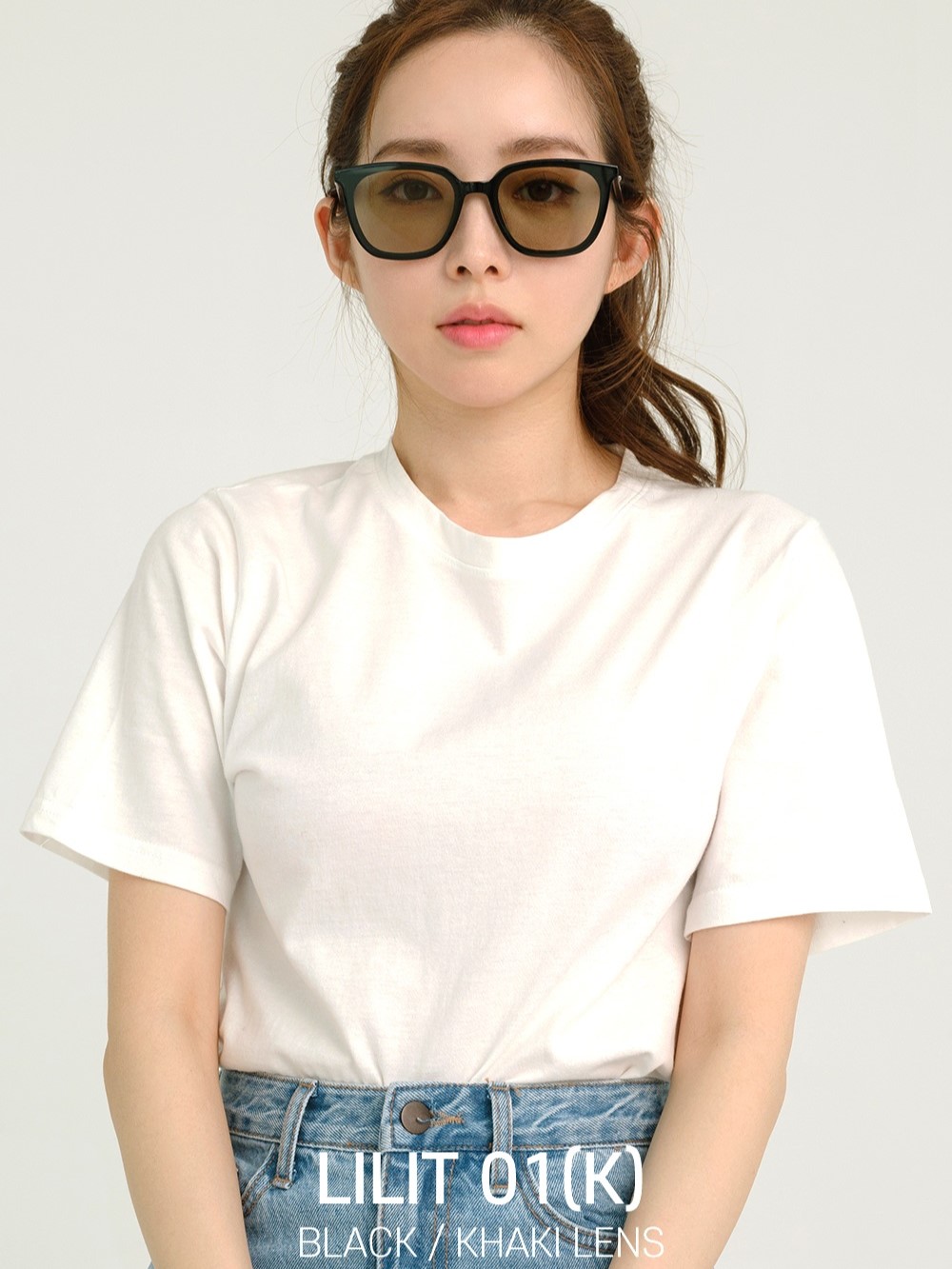 Mắt kính mát Gentle Monster Lilit 01(K) Green Tinted Lenses Square Acetate Flatbar Frame 2