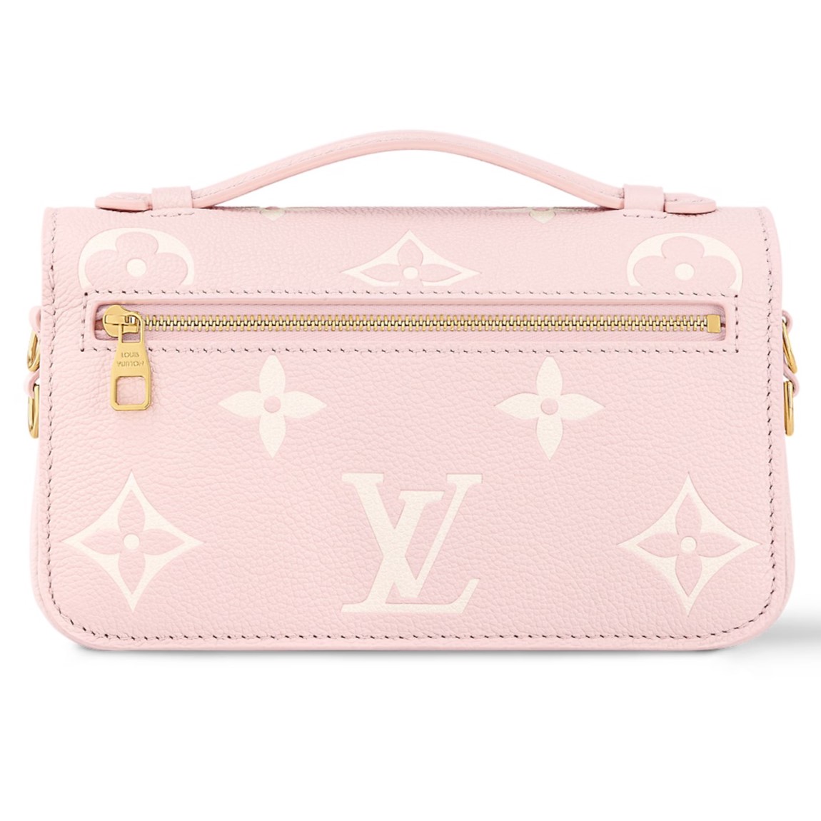 Túi Louis Vuitton Pochette Métis East West Monogram Empreinte Pink Quartz 2