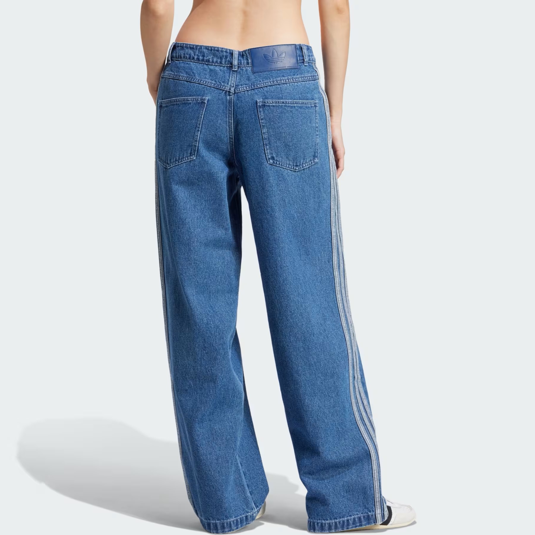 Quần Adidas Adicolor Denim 3-Stripes Track Pants Indigo Denim 6