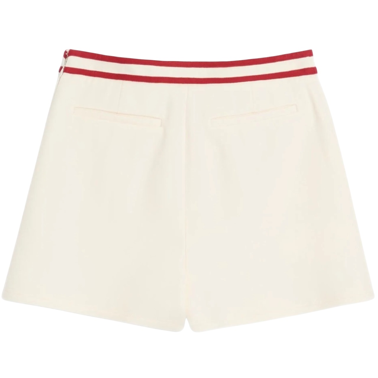 Quần ngắn Valentino Crepe Couture Shorts with V Gold 2