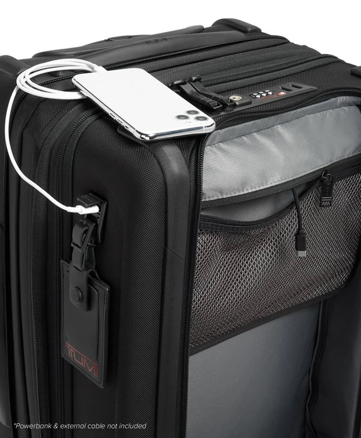 Vali Tumi Alpha 3 International Dual Access Expandable Carry-On Black 4