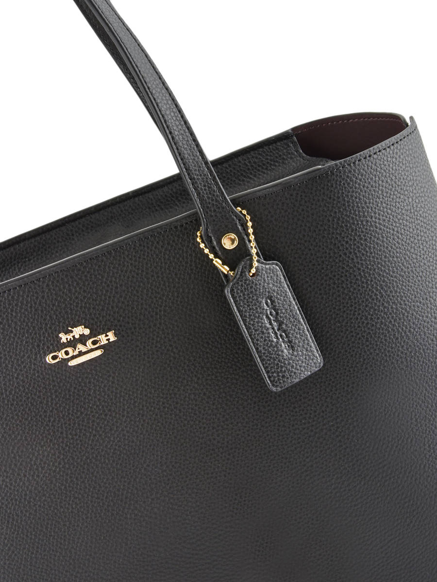 Túi đeo vai Coach Central Tote With Zip Black 69424 2