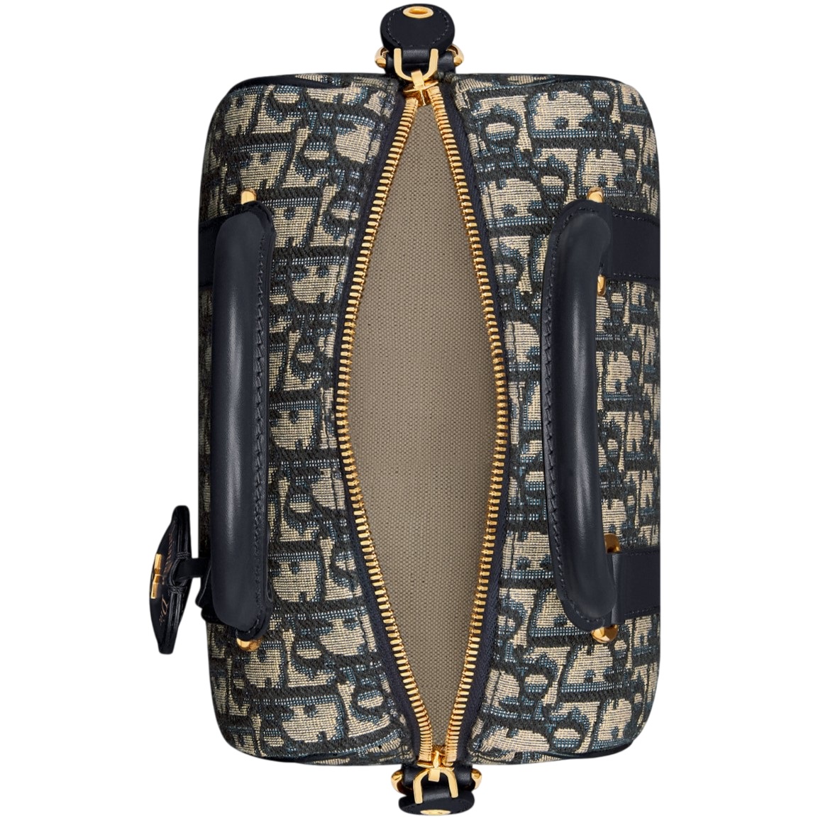 Túi Dior Groove 20 Bag Blue Dior Oblique Jacquard 4