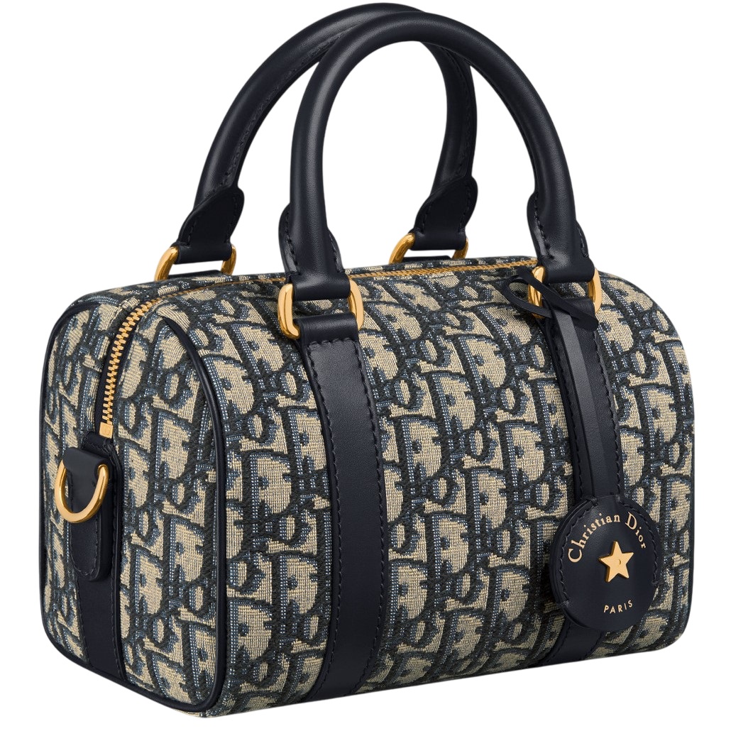 Túi Dior Groove 20 Bag Blue Dior Oblique Jacquard 9