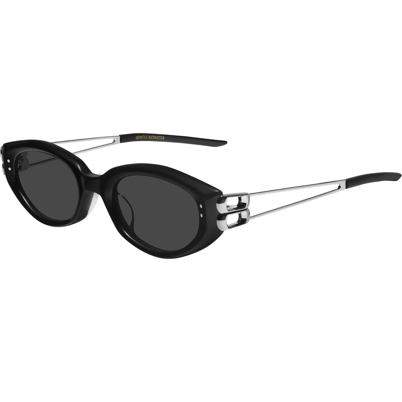 Kính Gentle Monster Kunst 01 Sophisticated Cat-eye Sunglasses in Black 2