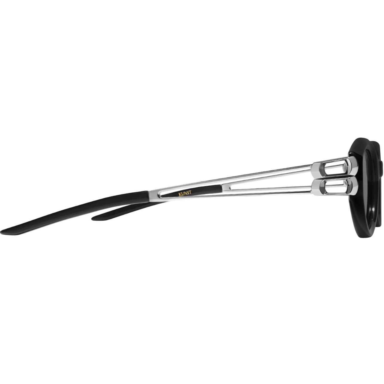 Kính Gentle Monster Kunst 01 Sophisticated Cat-eye Sunglasses in Black 15