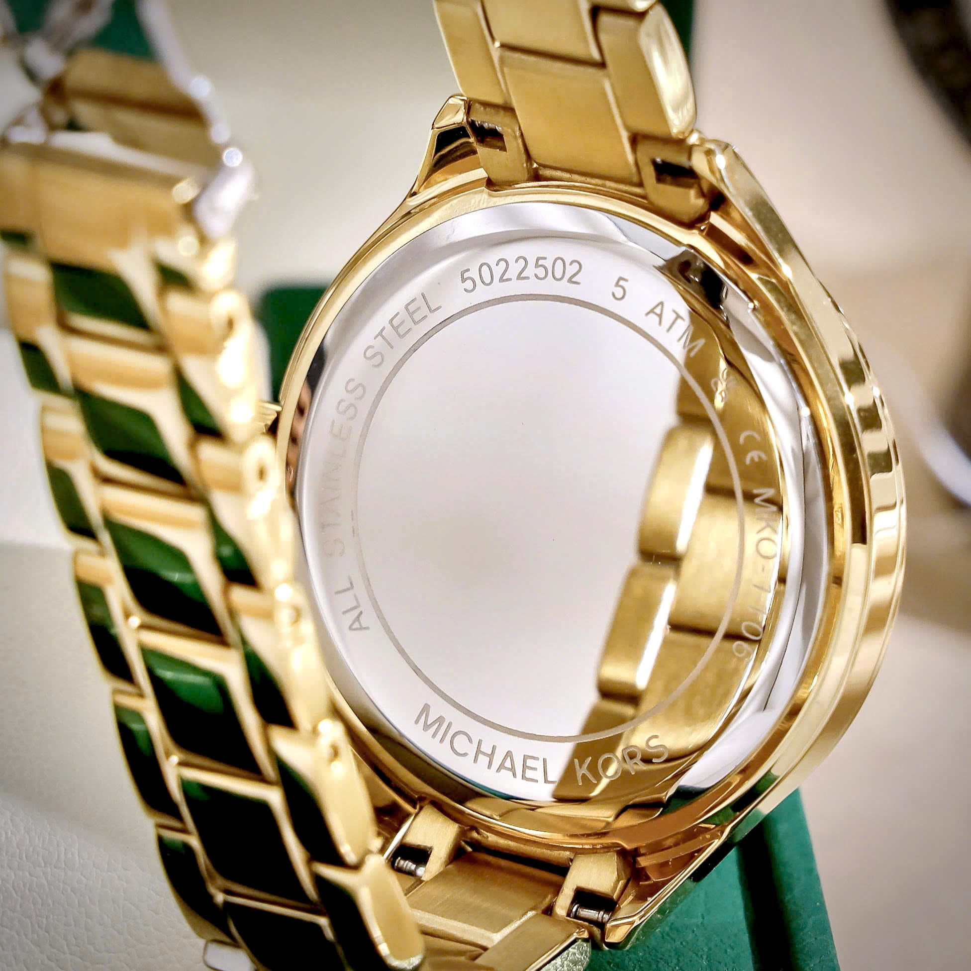 Đồng hồ nữ Michael Kors Aspyn Watch In Gold Tone With Pavé MKO1106 1