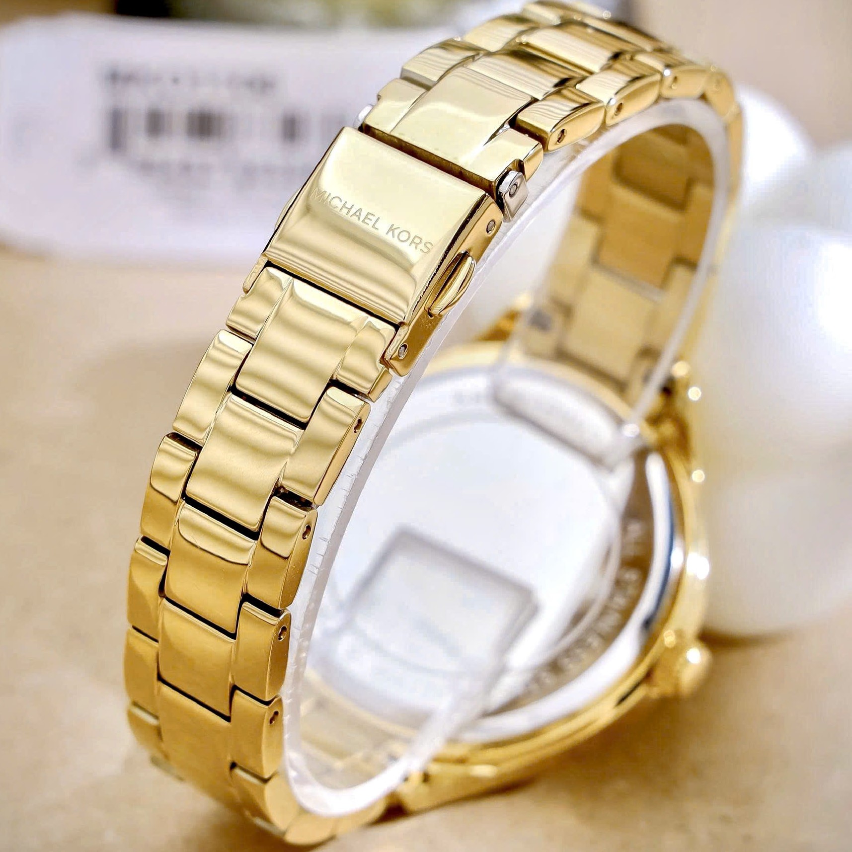 Đồng hồ nữ Michael Kors Aspyn Watch In Gold Tone With Pavé MKO1106 10