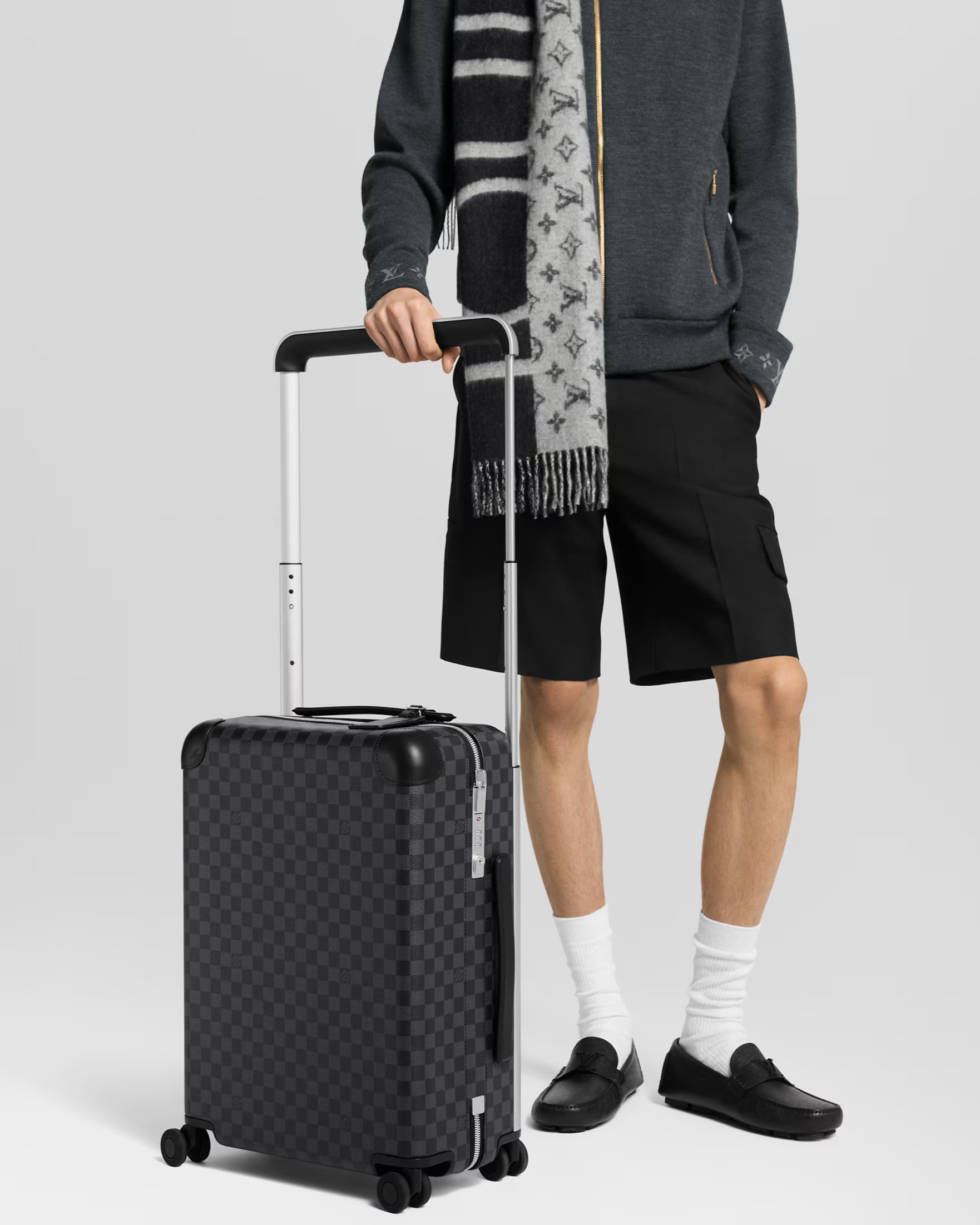 Vali LV Louis Vuitton Horizon 55 Damier Graphite Canvas 6