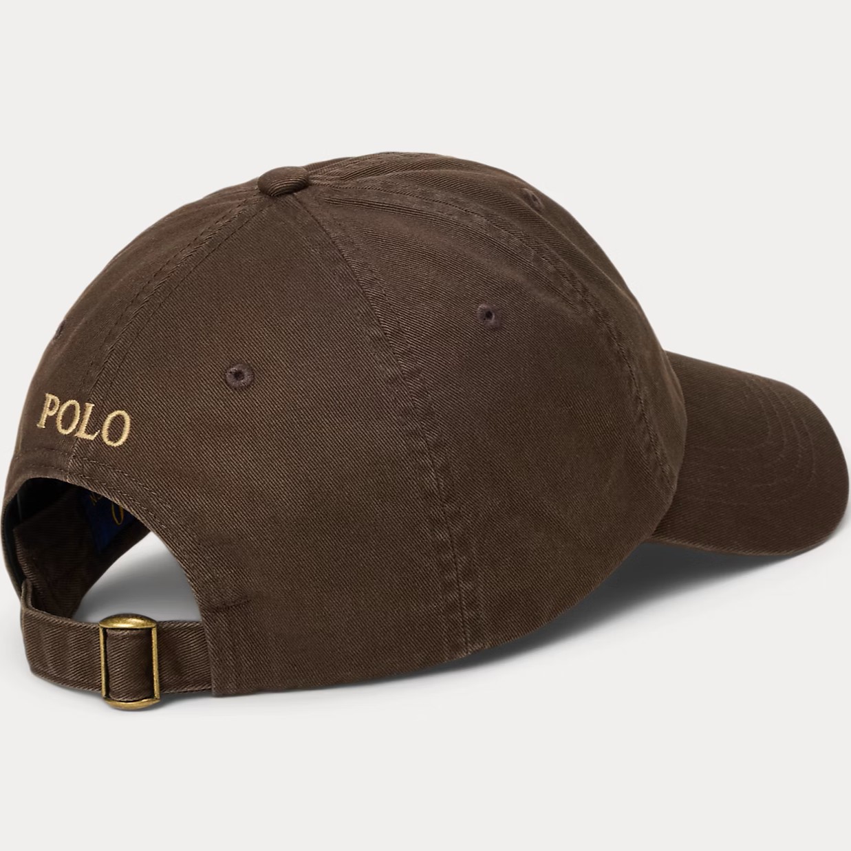 Nón Polo Ralph Lauren The Iconic Cotton Chino Ball Cap Nutmeg Brown 2