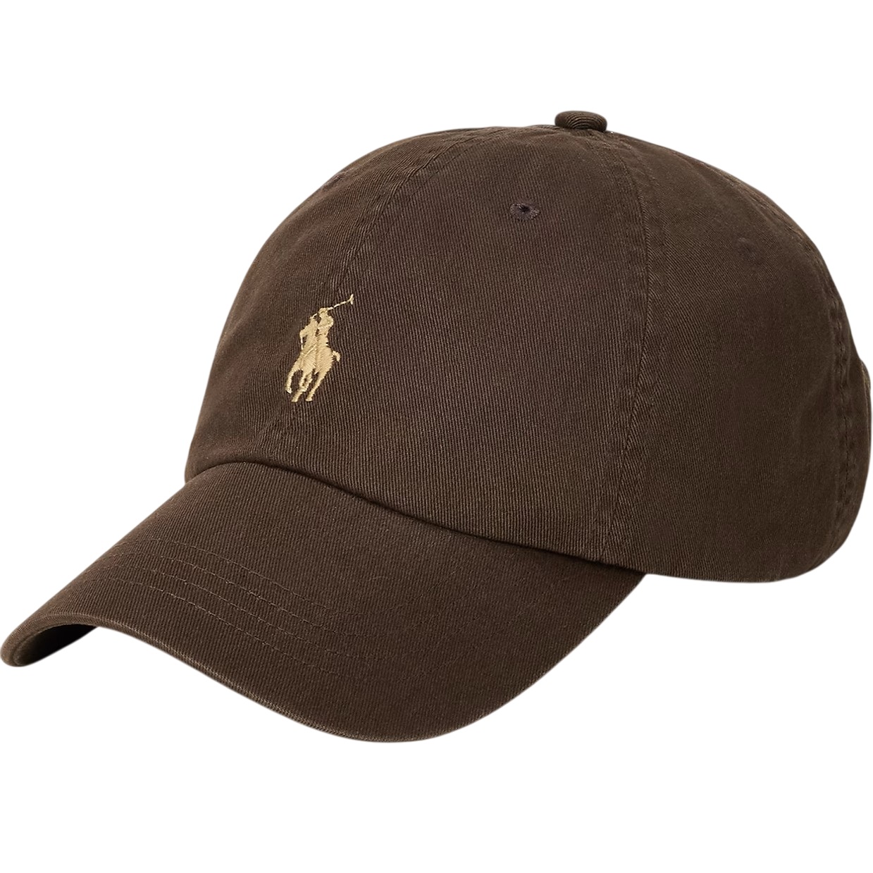 Nón Polo Ralph Lauren The Iconic Cotton Chino Ball Cap Nutmeg Brown 5
