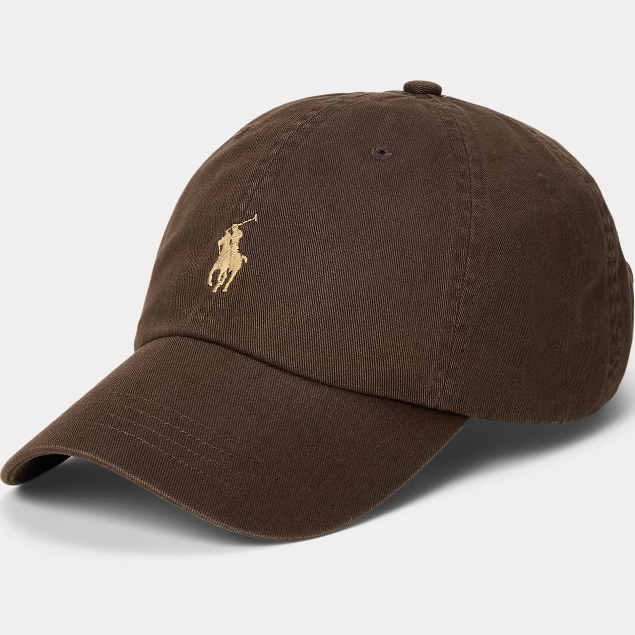 Nón Polo Ralph Lauren The Iconic Cotton Chino Ball Cap Nutmeg Brown 6