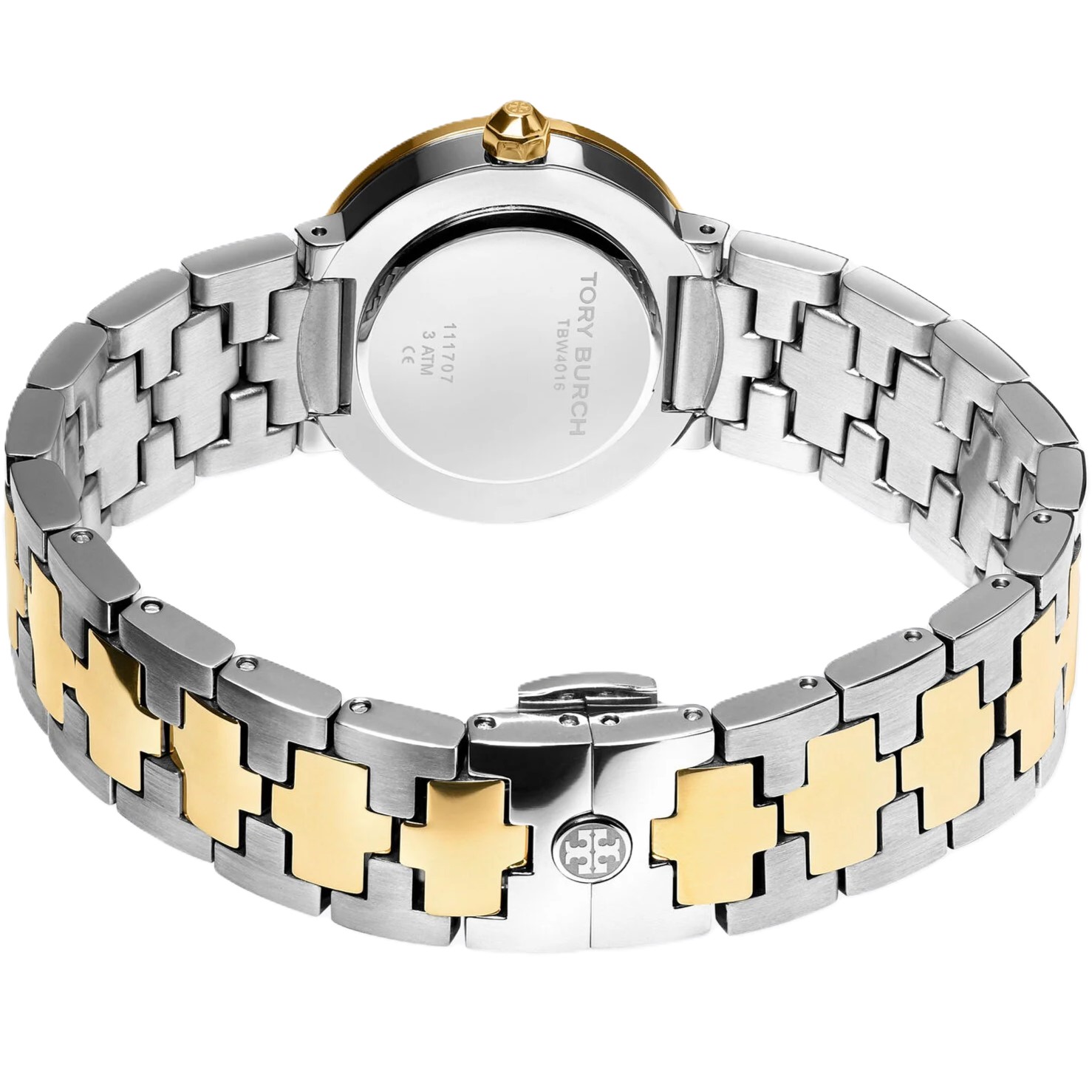 Đồng hồ nữ Tory Burch Reva Watch Two-tone Gold Stainless Steel TBW4016 7