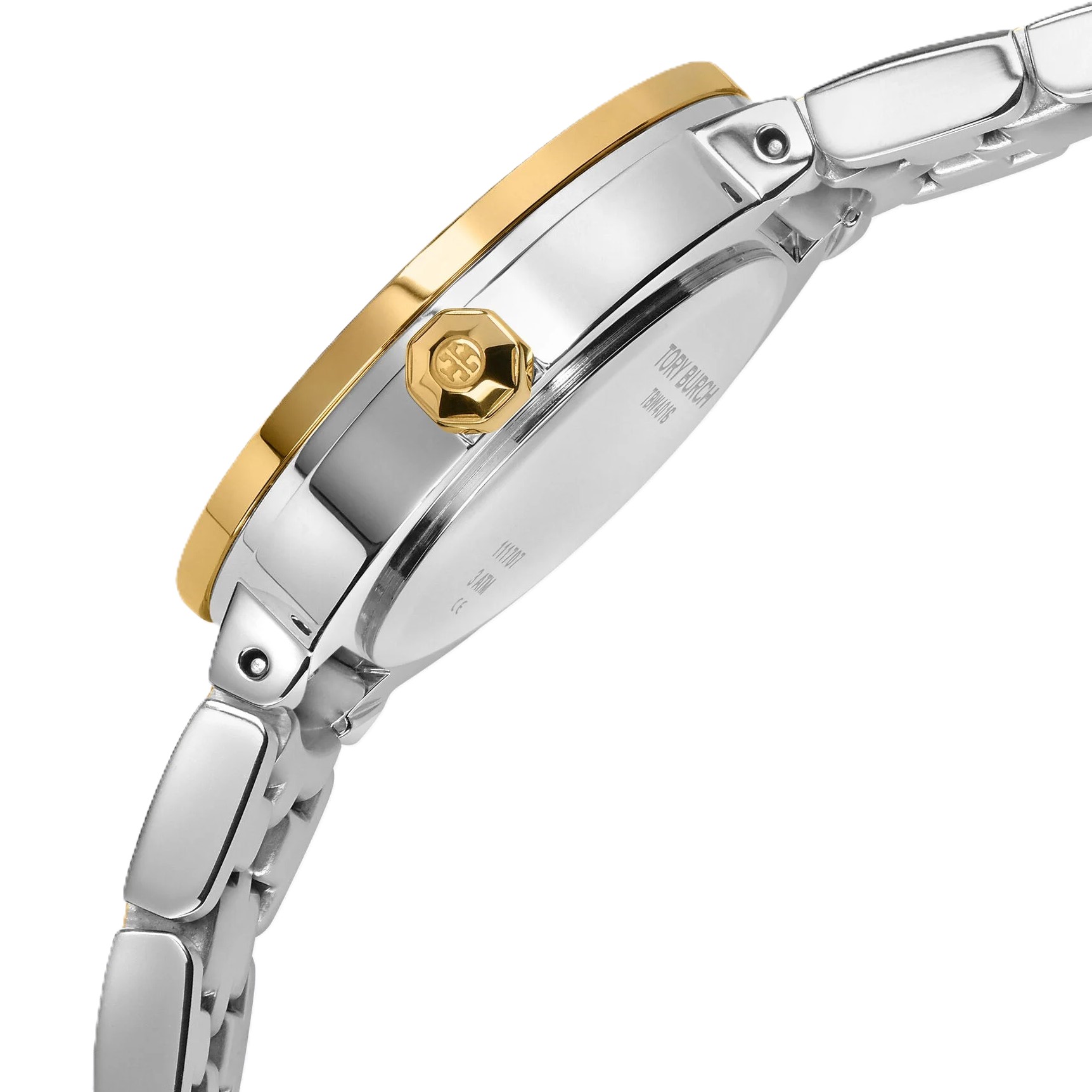 Đồng hồ nữ Tory Burch Reva Watch Two-tone Gold Stainless Steel TBW4016 16