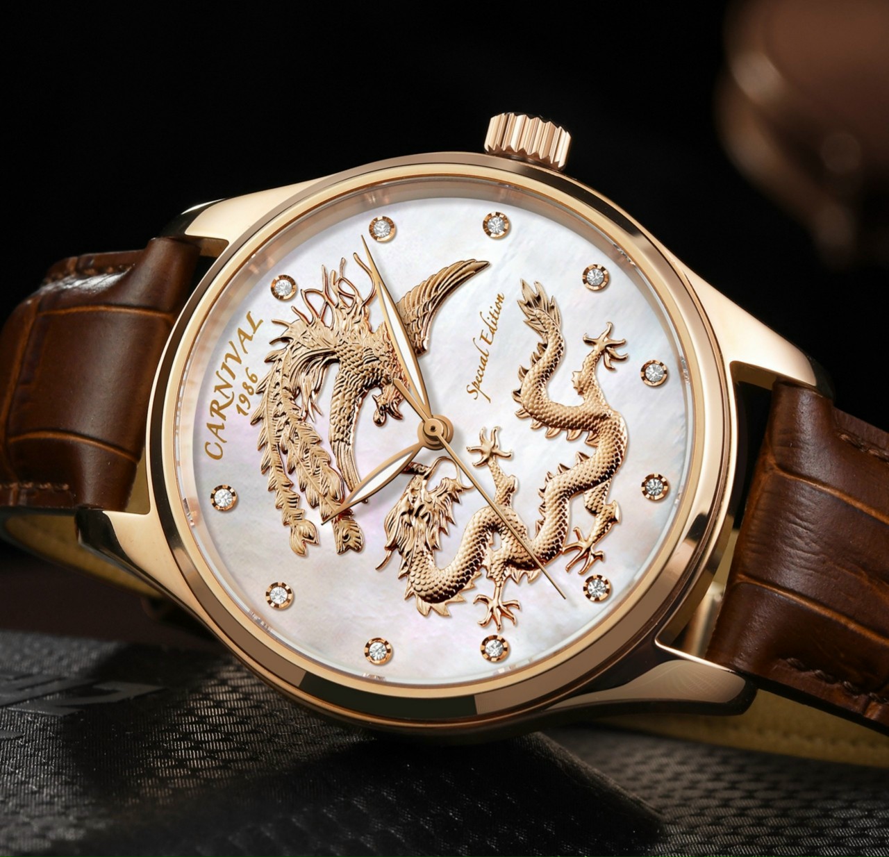 ĐỒNG HỒ CARNIVAL LONG PHỤNG SPECIAL EDITION DIAMOND 9