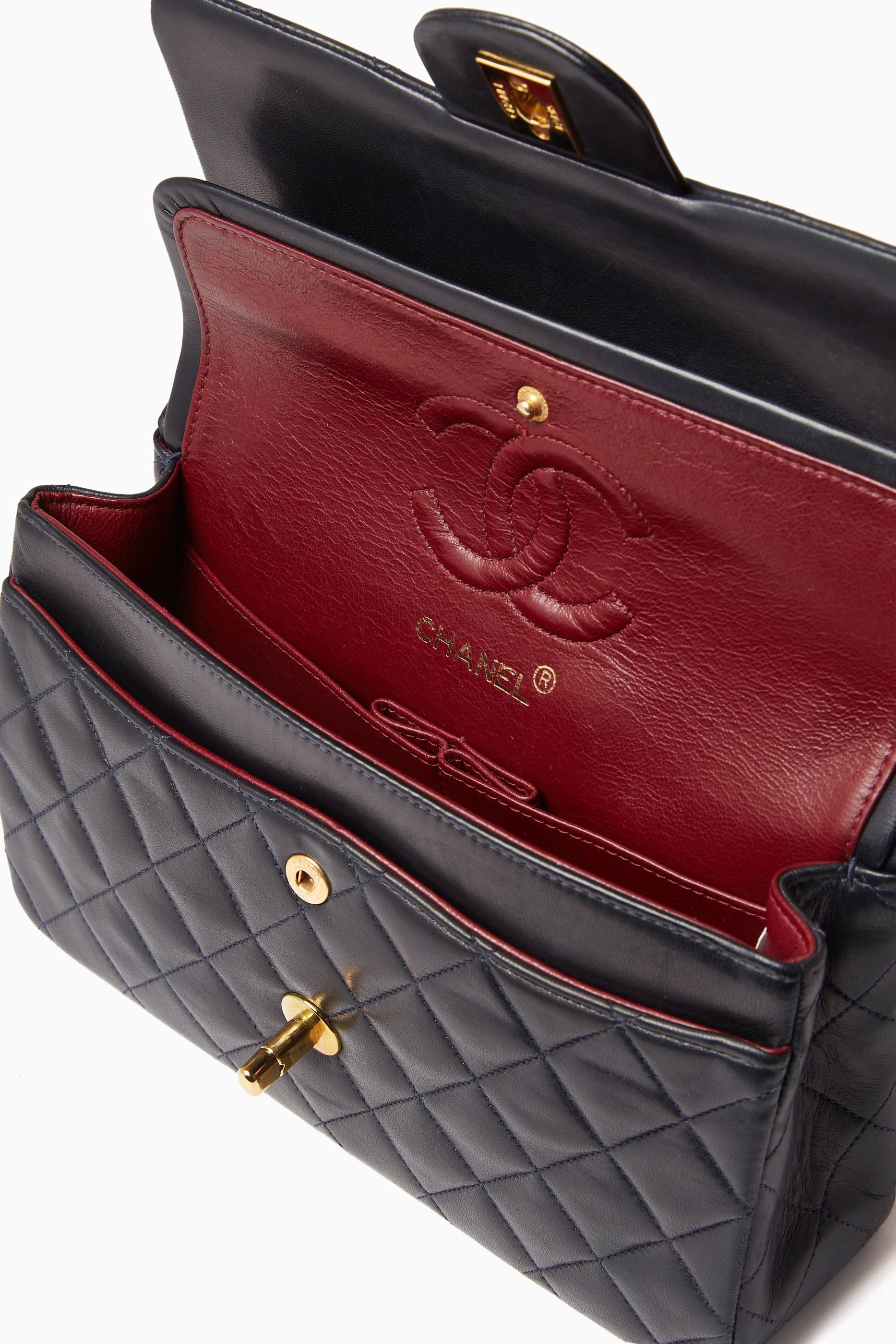 Túi Chanel Small Classic Double Flap Bag in Quilted Lambskin Leather 4