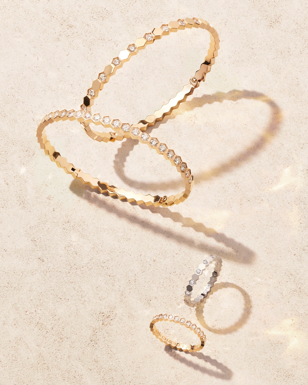 Vòng Bee de Chaumet Bracelet Rose Gold Diamonds 2