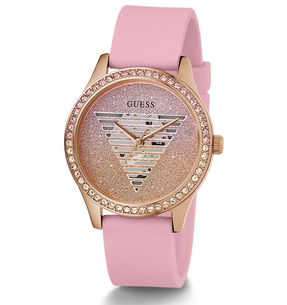 Đồng hồ nữ Guess Ladies Idol Pink Rose Gold Tone Analog Watch GW0530L4 1